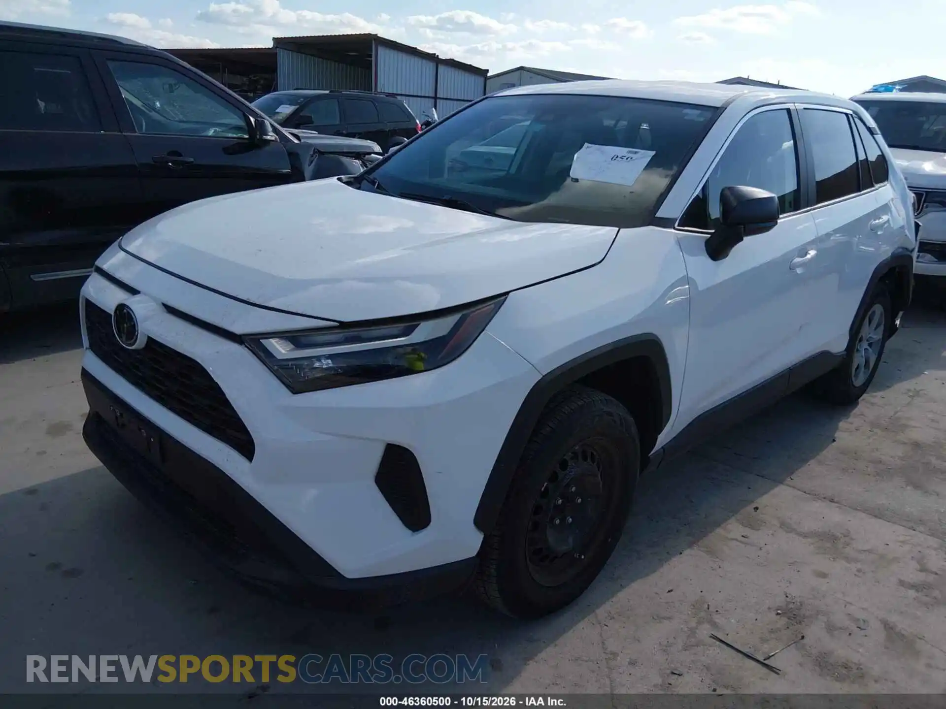 2 Photograph of a damaged car 2T3H1RFV9PW282958 TOYOTA RAV4 2023