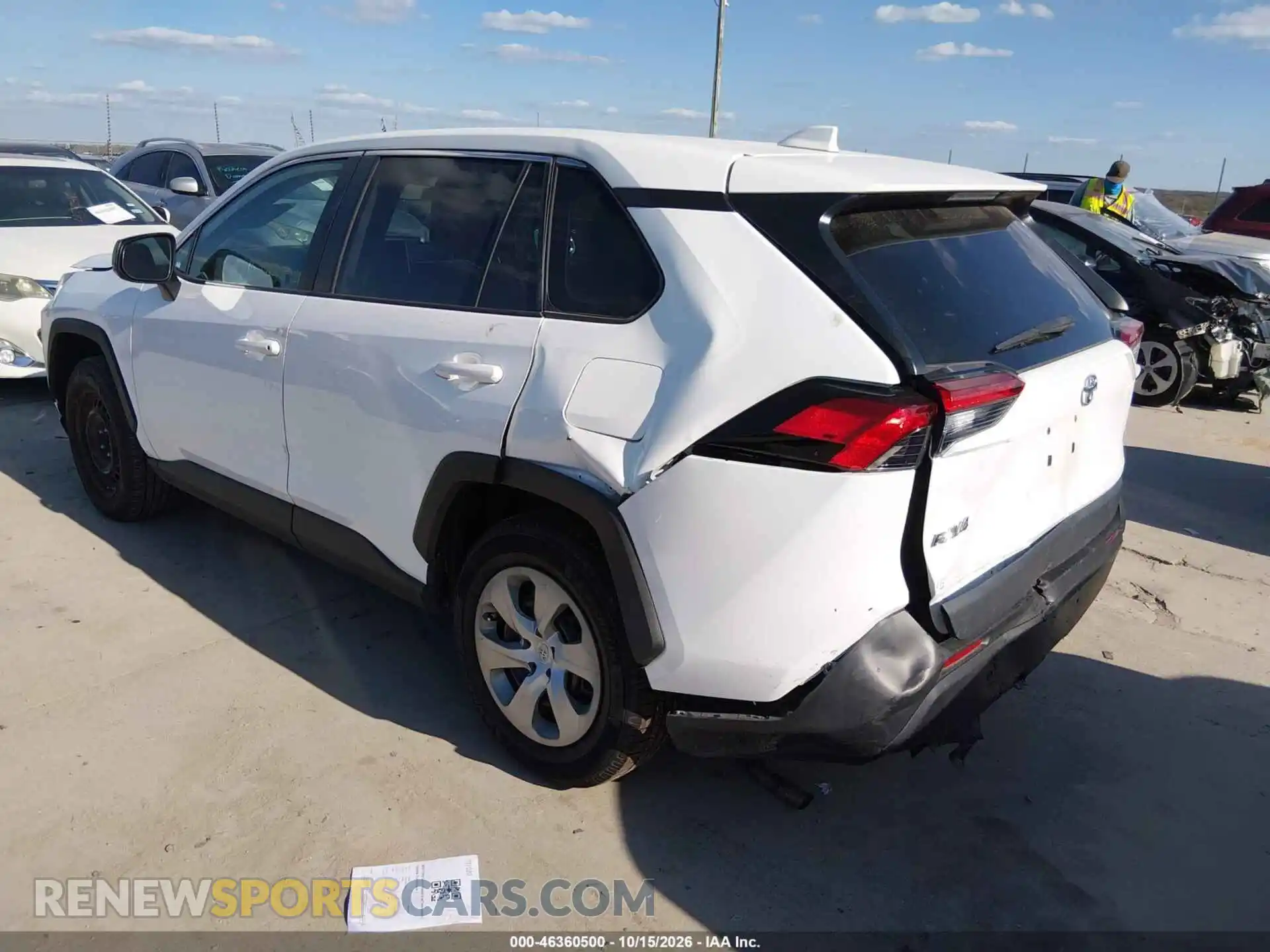 3 Photograph of a damaged car 2T3H1RFV9PW282958 TOYOTA RAV4 2023