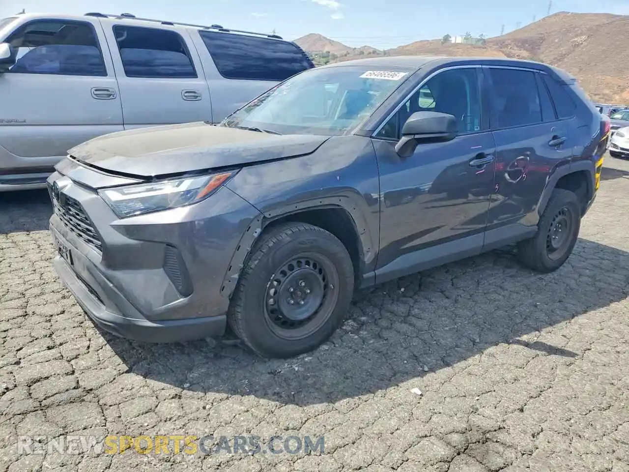 1 Photograph of a damaged car 2T3H1RFVXPC214167 TOYOTA RAV4 2023