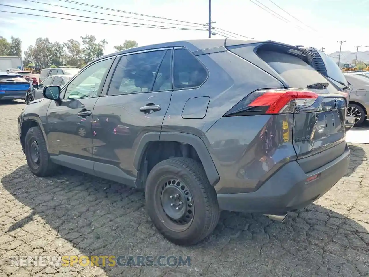 2 Photograph of a damaged car 2T3H1RFVXPC214167 TOYOTA RAV4 2023