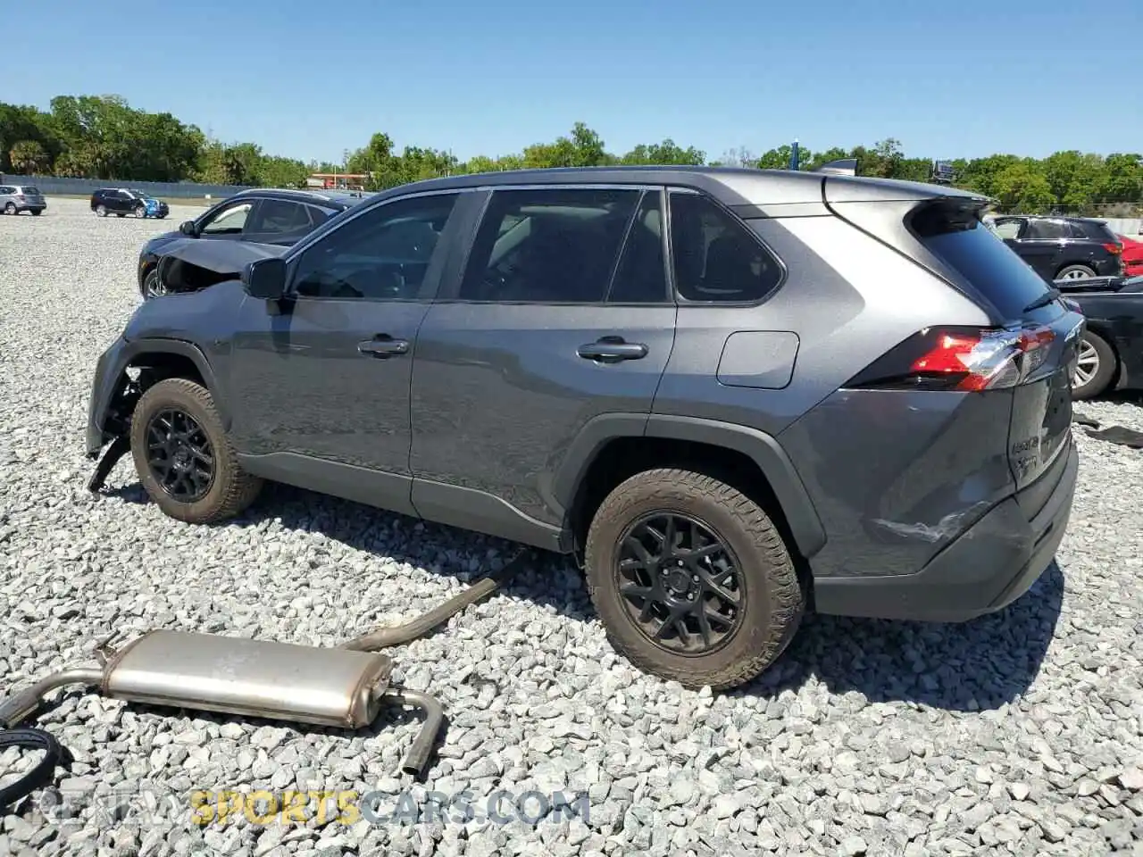 2 Photograph of a damaged car 2T3H1RFVXPC219093 TOYOTA RAV4 2023