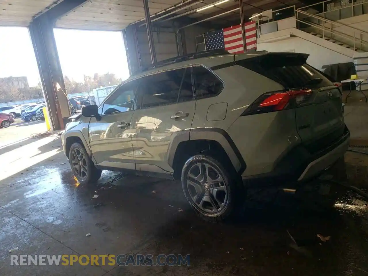 2 Photograph of a damaged car 2T3J1RFV2PW343245 TOYOTA RAV4 2023