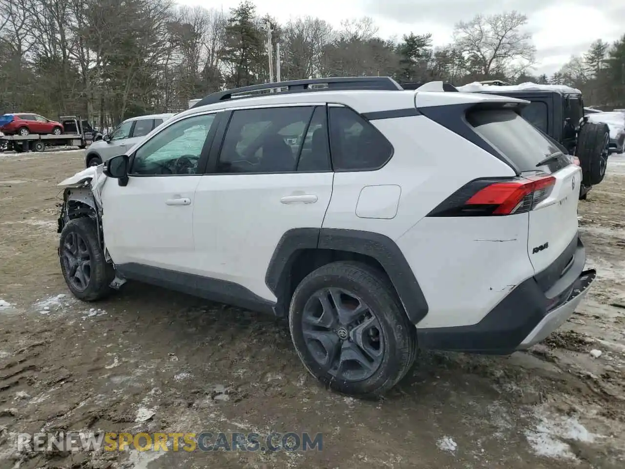 2 Photograph of a damaged car 2T3J1RFV3PW376450 TOYOTA RAV4 2023