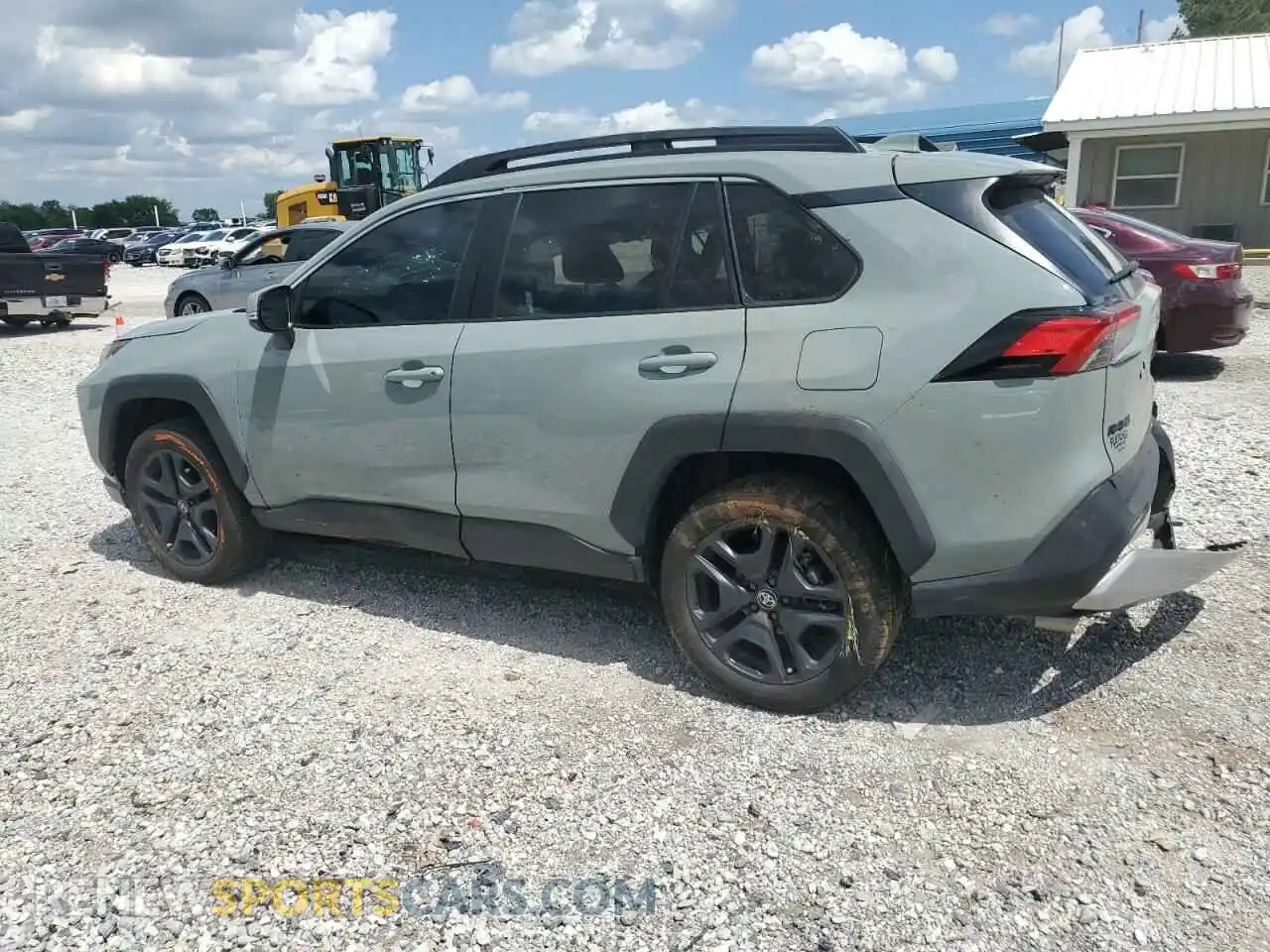 2 Photograph of a damaged car 2T3J1RFV5PW357625 TOYOTA RAV4 2023