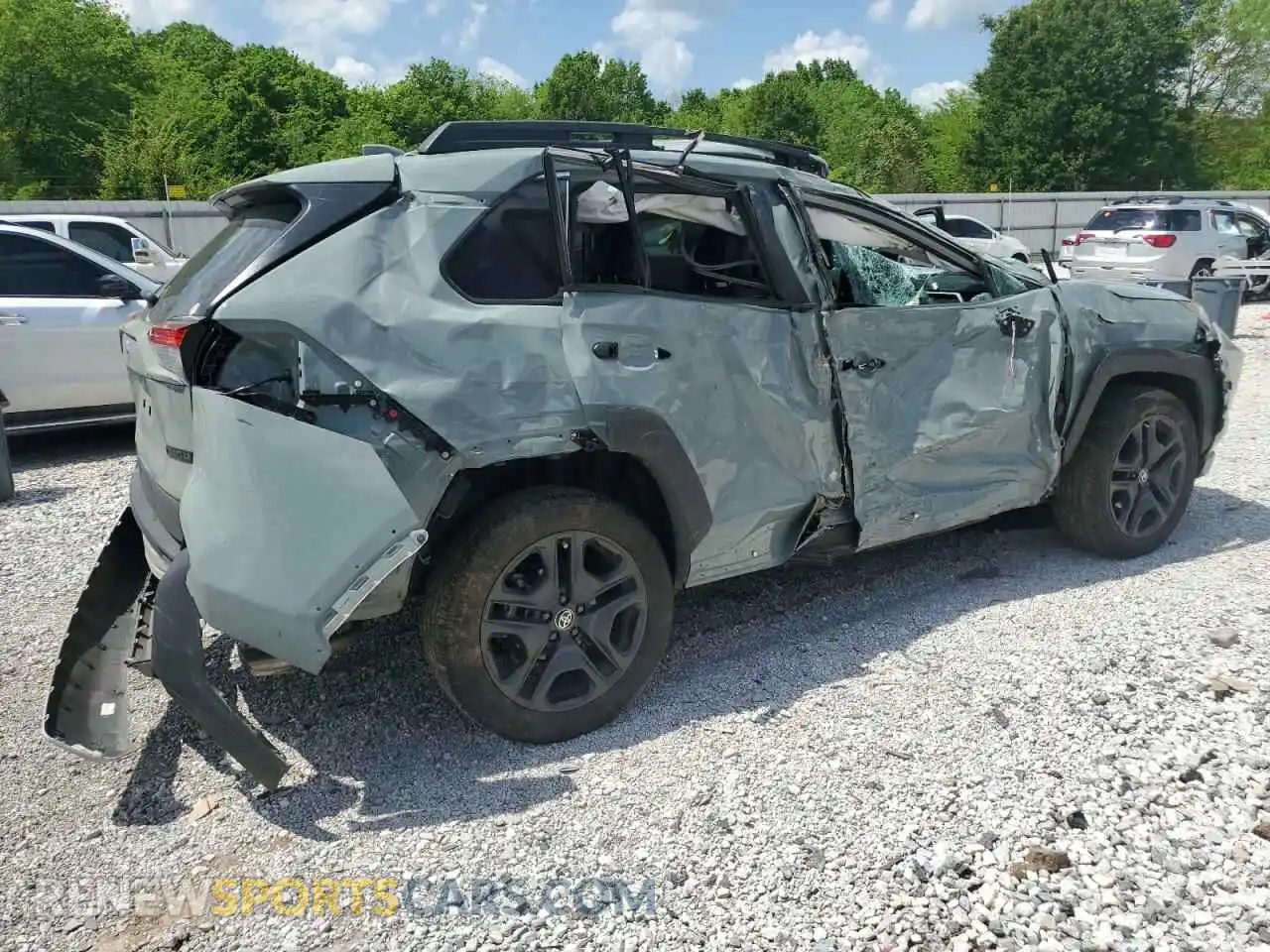 3 Photograph of a damaged car 2T3J1RFV5PW357625 TOYOTA RAV4 2023