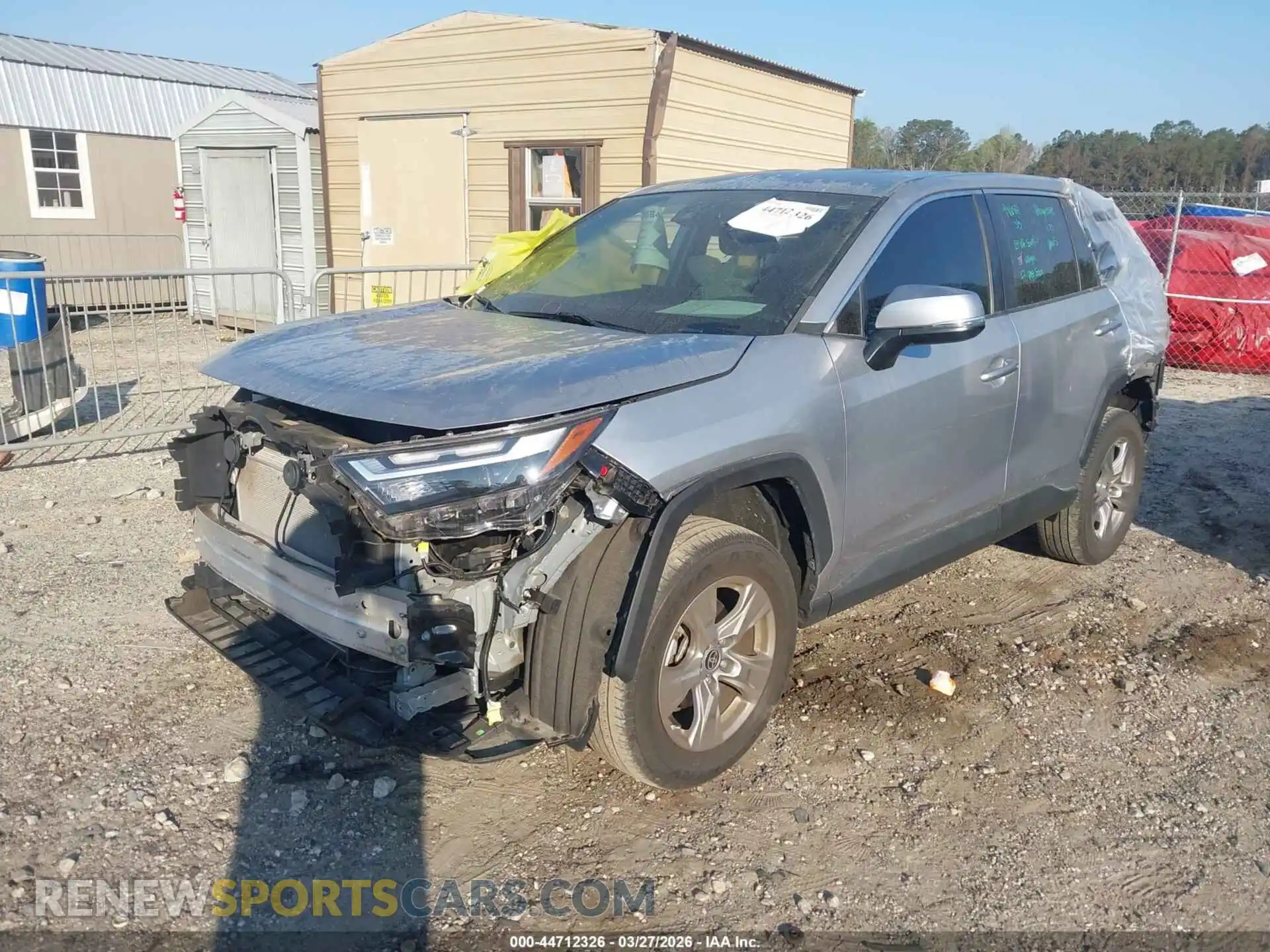2 Photograph of a damaged car 2T3K1RFV1PC216251 TOYOTA RAV4 2023