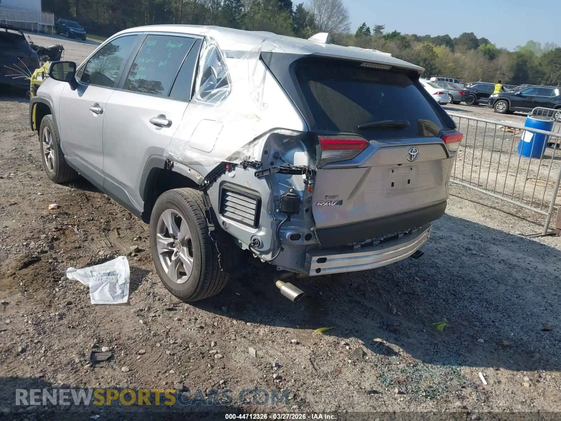 3 Photograph of a damaged car 2T3K1RFV1PC216251 TOYOTA RAV4 2023