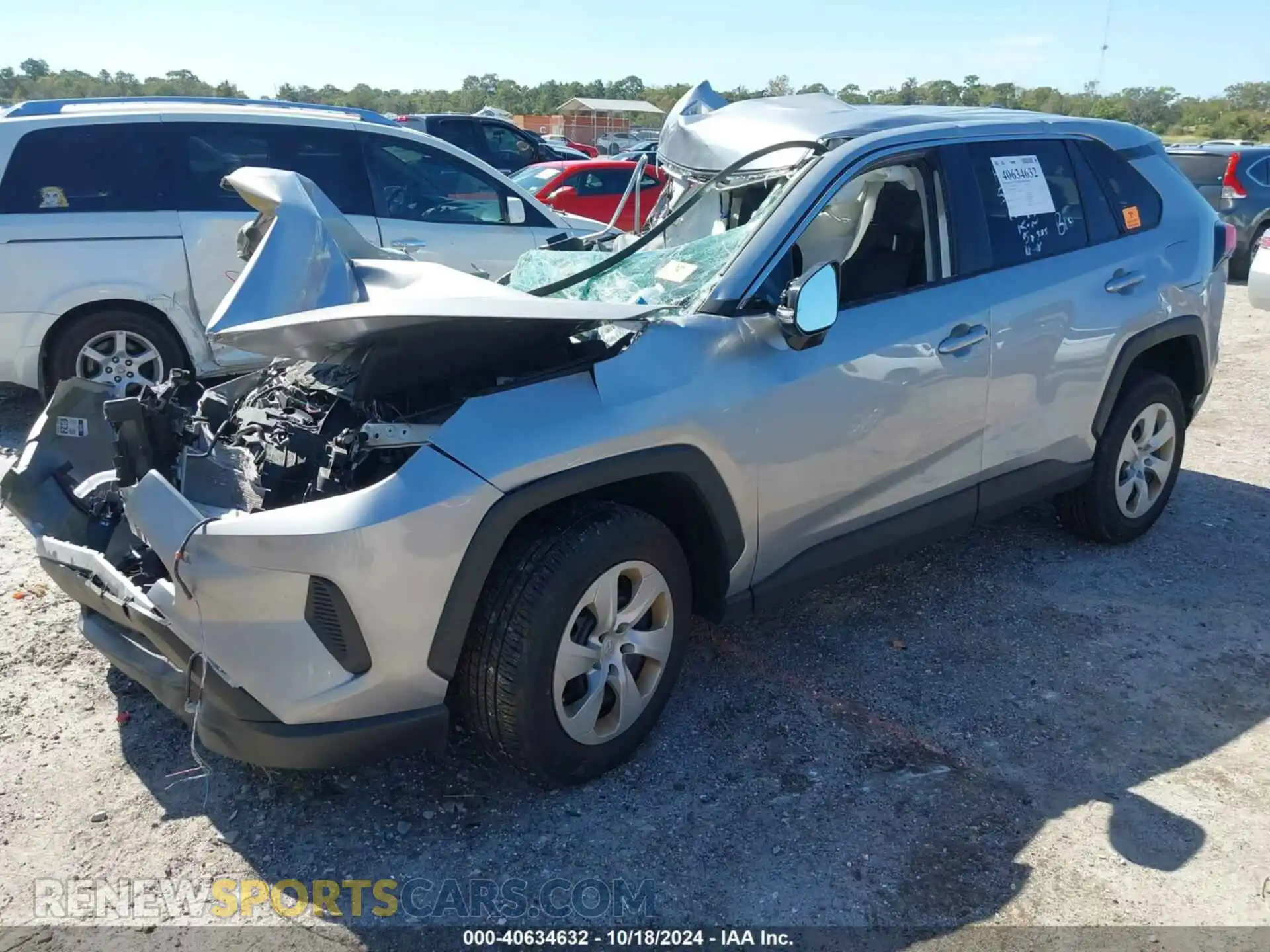 2 fotografías del automóvil dañado 2T3K1RFV1PC230165 TOYOTA RAV4 2023
