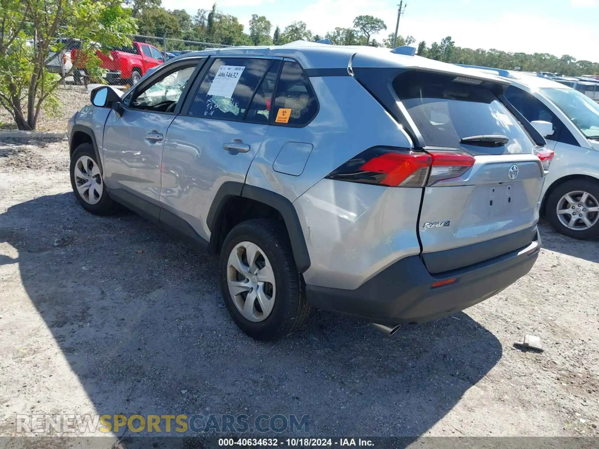 3 fotografías del automóvil dañado 2T3K1RFV1PC230165 TOYOTA RAV4 2023