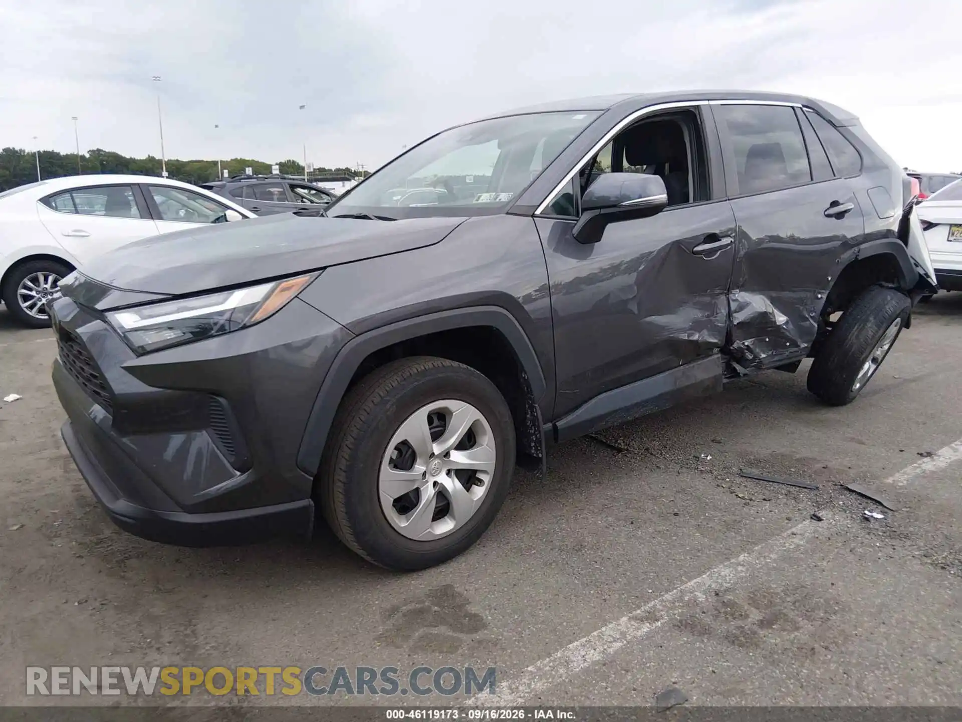 2 Photograph of a damaged car 2T3K1RFV3PC226702 TOYOTA RAV4 2023
