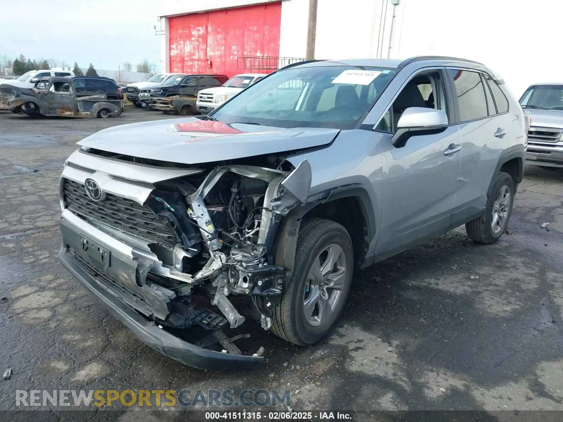 2 Photograph of a damaged car 2T3P1RFV0PC325161 TOYOTA RAV4 2023