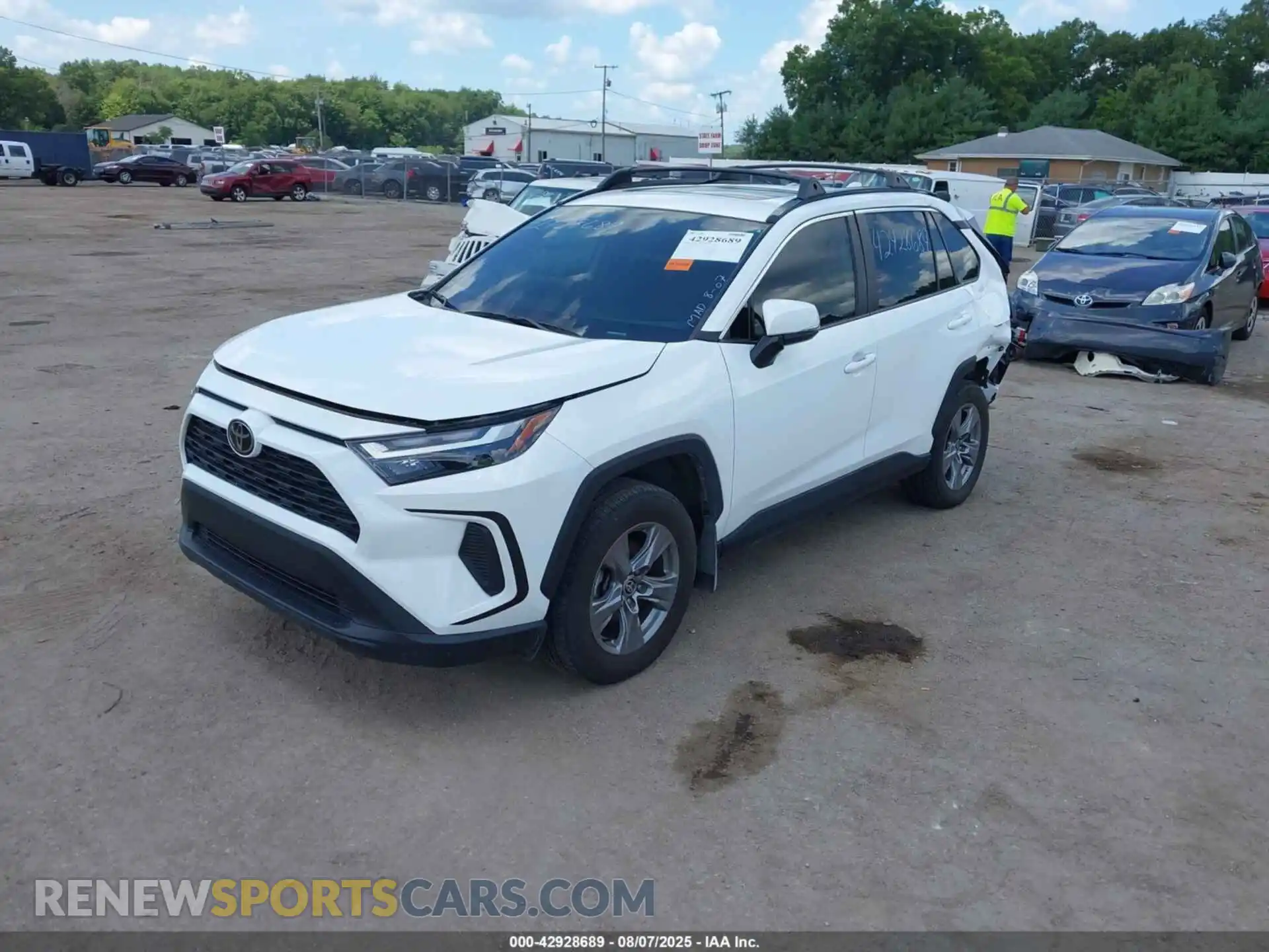 2 Photograph of a damaged car 2T3P1RFV0PC355406 TOYOTA RAV4 2023