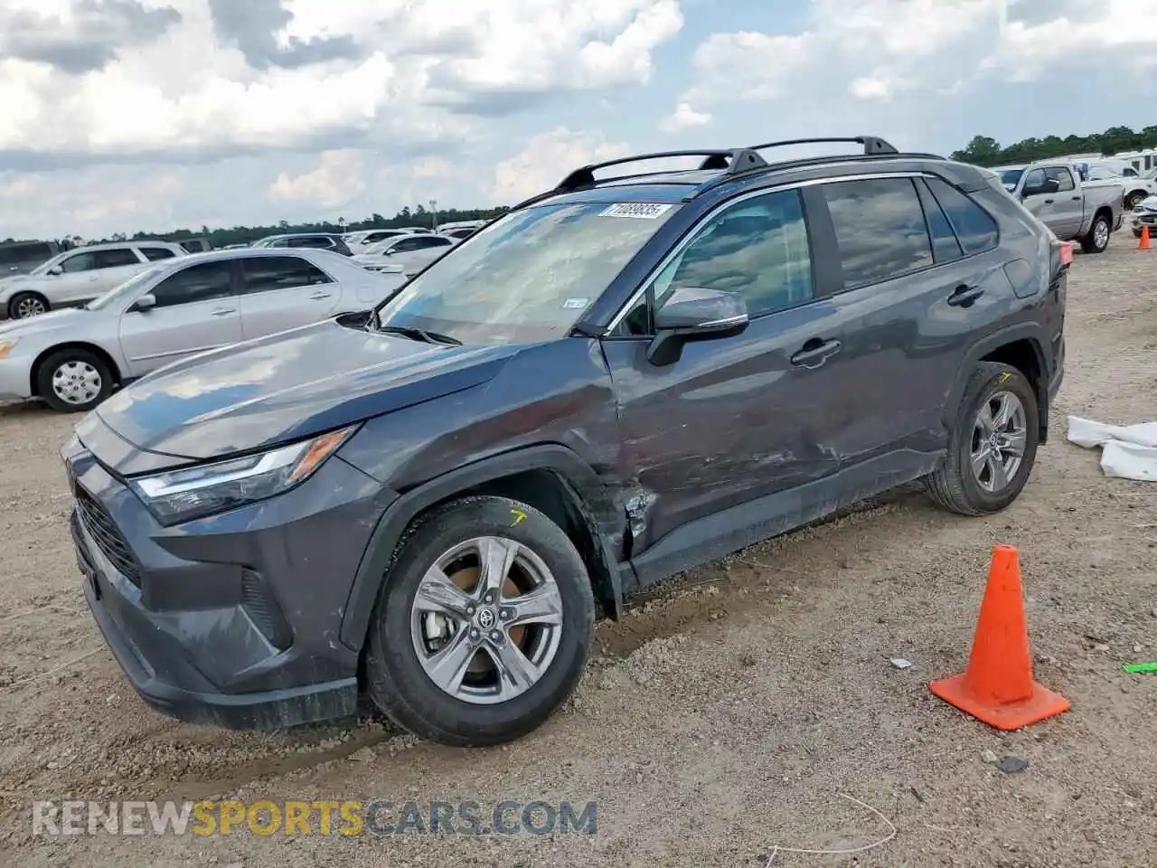 1 Photograph of a damaged car 2T3P1RFV0PW402013 TOYOTA RAV4 2023