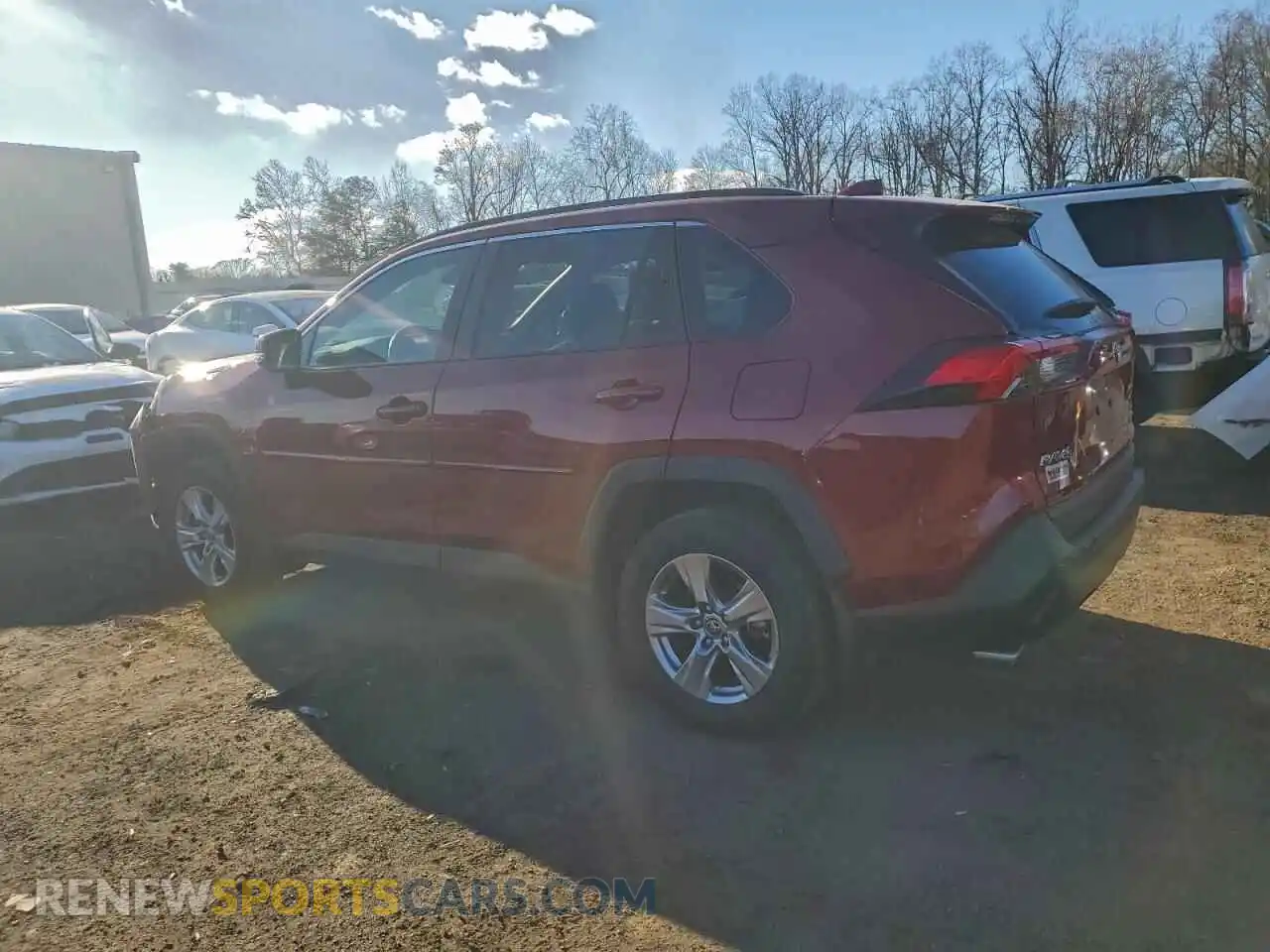 2 Photograph of a damaged car 2T3P1RFV1PW342310 TOYOTA RAV4 2023