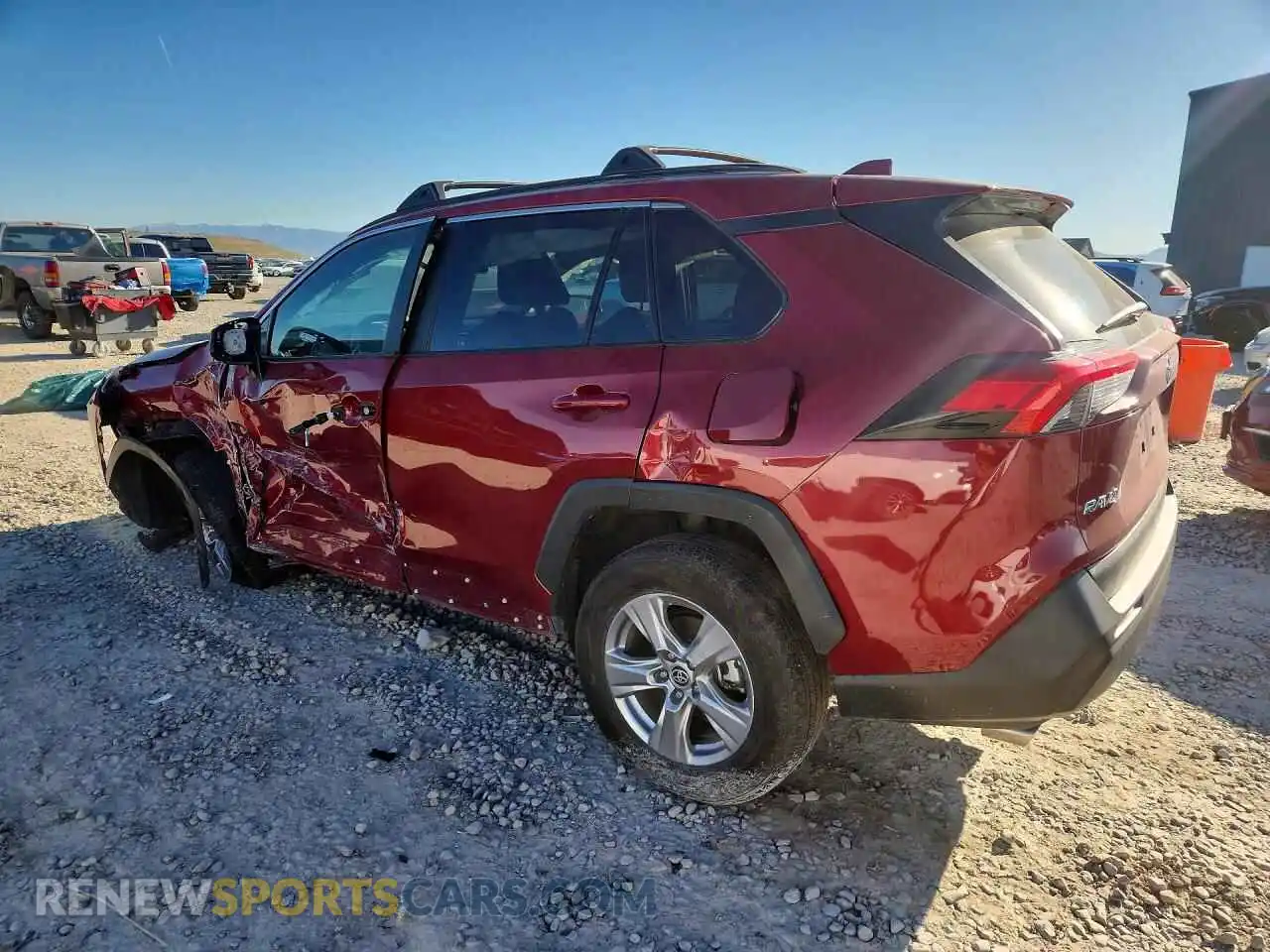 2 Photograph of a damaged car 2T3P1RFV1PW354022 TOYOTA RAV4 2023