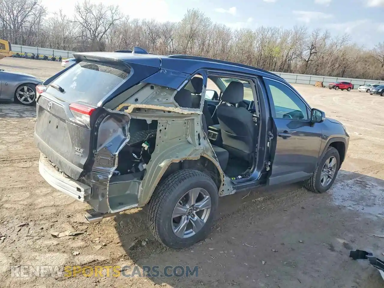 3 Фотография поврежденного автомобиля 2T3P1RFV1PW384489 TOYOTA RAV4 2023