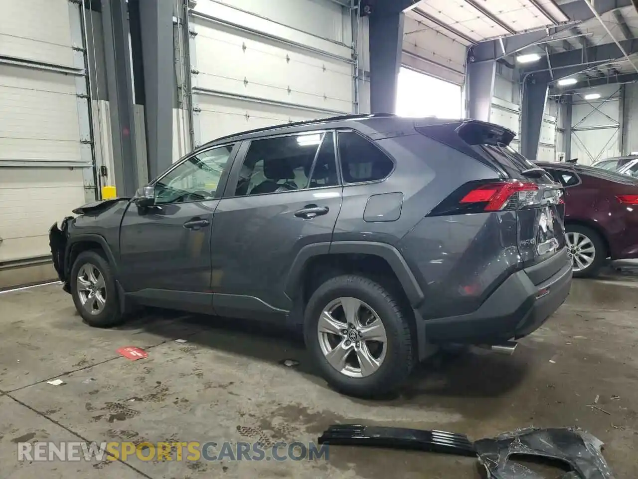 2 Photograph of a damaged car 2T3P1RFV1PW391944 TOYOTA RAV4 2023
