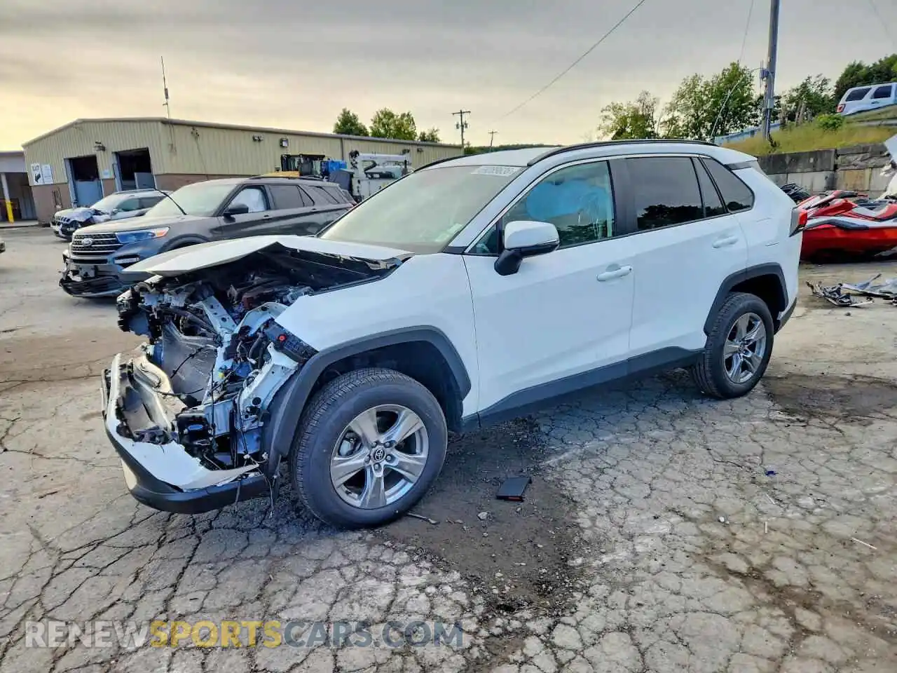 1 Фотография поврежденного автомобиля 2T3P1RFV2PC361434 TOYOTA RAV4 2023