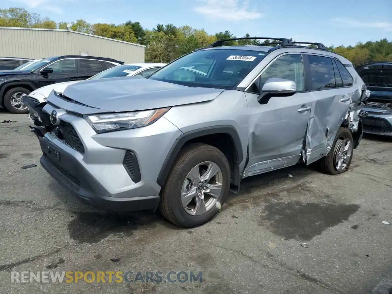 1 Photograph of a damaged car 2T3P1RFV2PW353185 TOYOTA RAV4 2023
