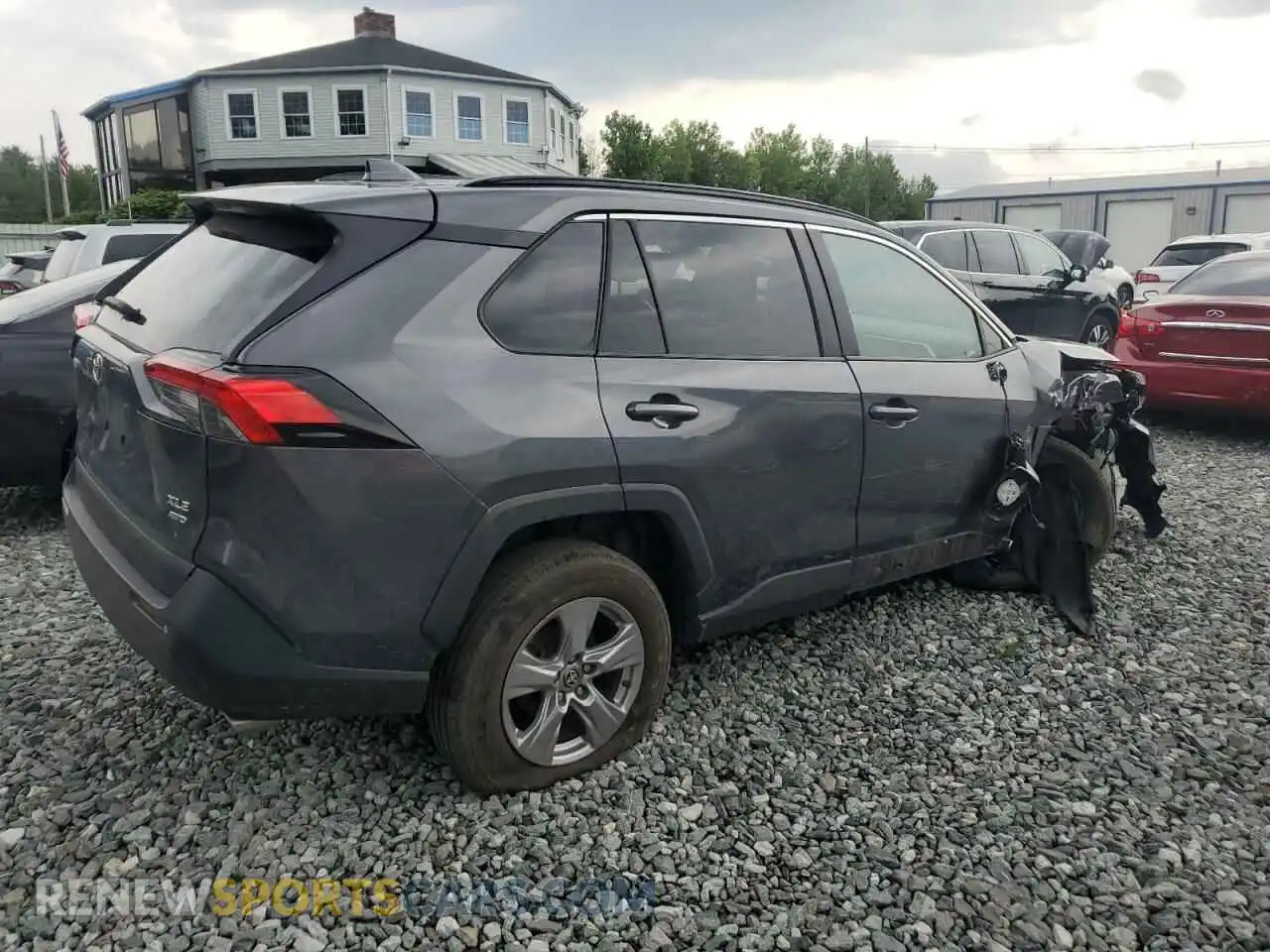 3 Photograph of a damaged car 2T3P1RFV2PW357107 TOYOTA RAV4 2023