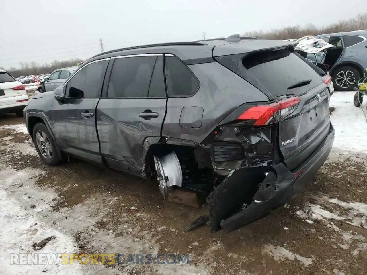 2 Photograph of a damaged car 2T3P1RFV2PW397641 TOYOTA RAV4 2023