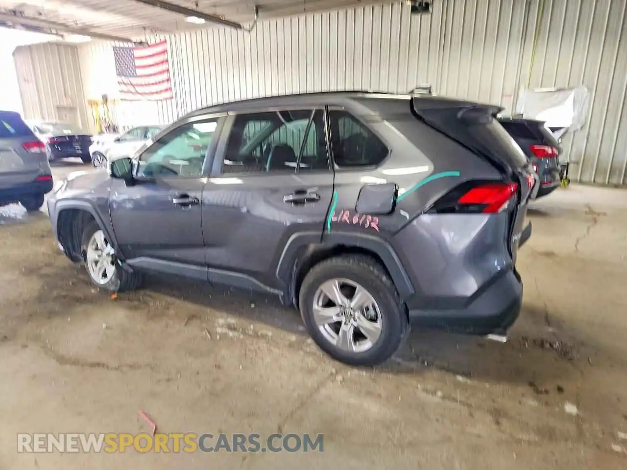 2 Photograph of a damaged car 2T3P1RFV3PW353289 TOYOTA RAV4 2023
