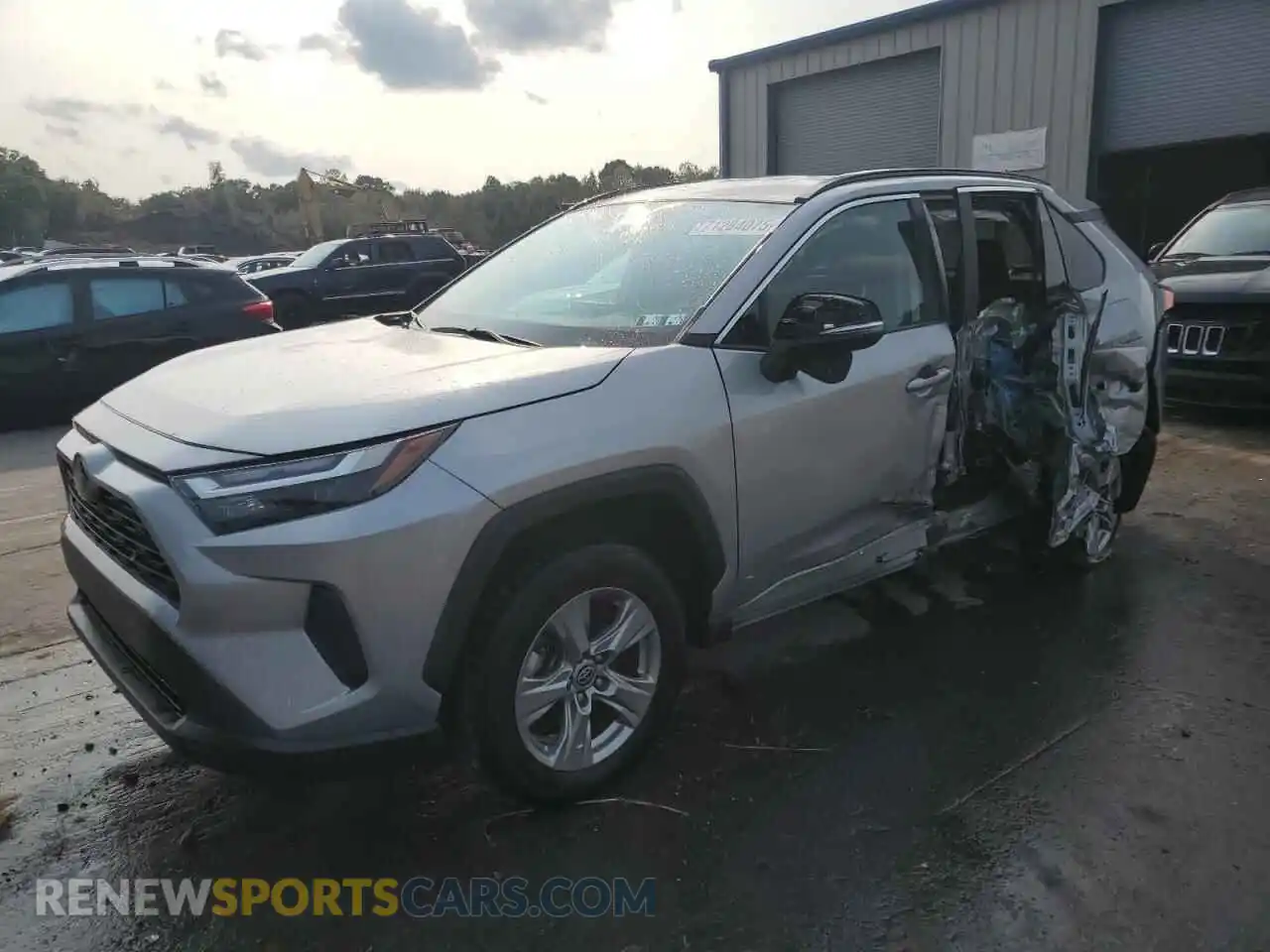 1 Photograph of a damaged car 2T3P1RFV3PW372067 TOYOTA RAV4 2023
