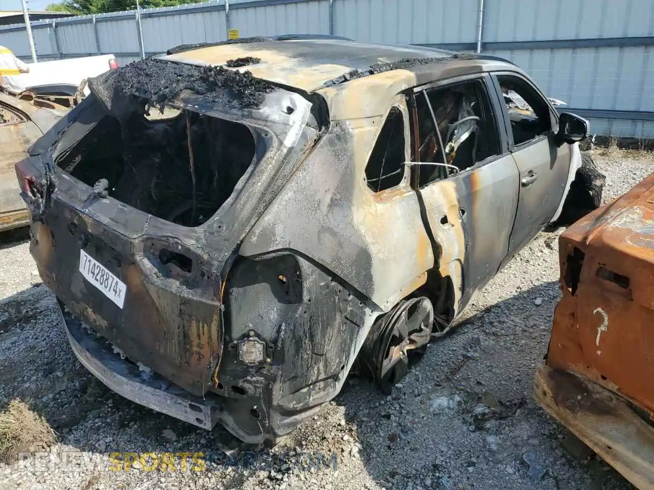 3 Фотография поврежденного автомобиля 2T3P1RFV3PW373848 TOYOTA RAV4 2023