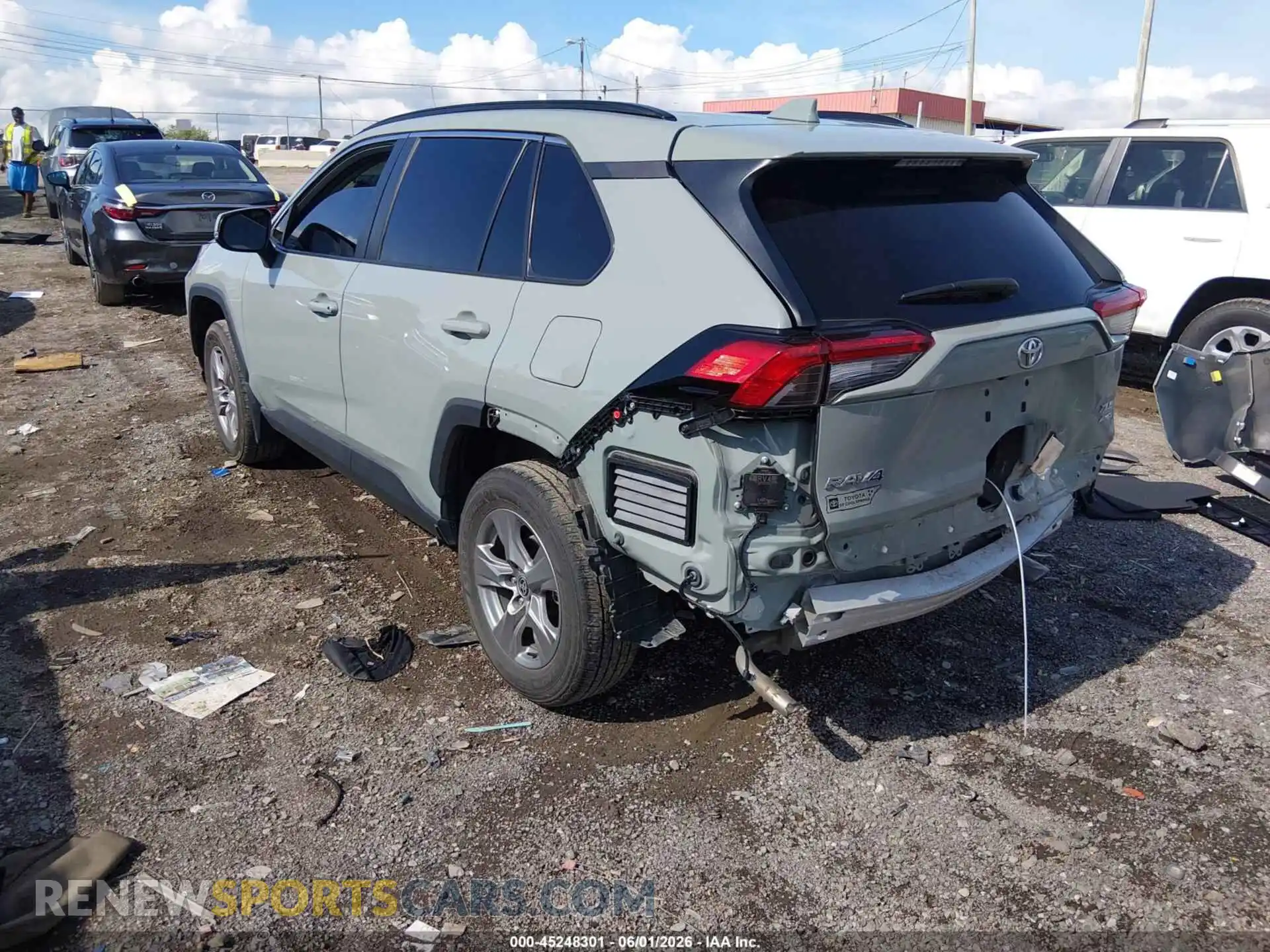 3 Photograph of a damaged car 2T3P1RFV3PW379617 TOYOTA RAV4 2023