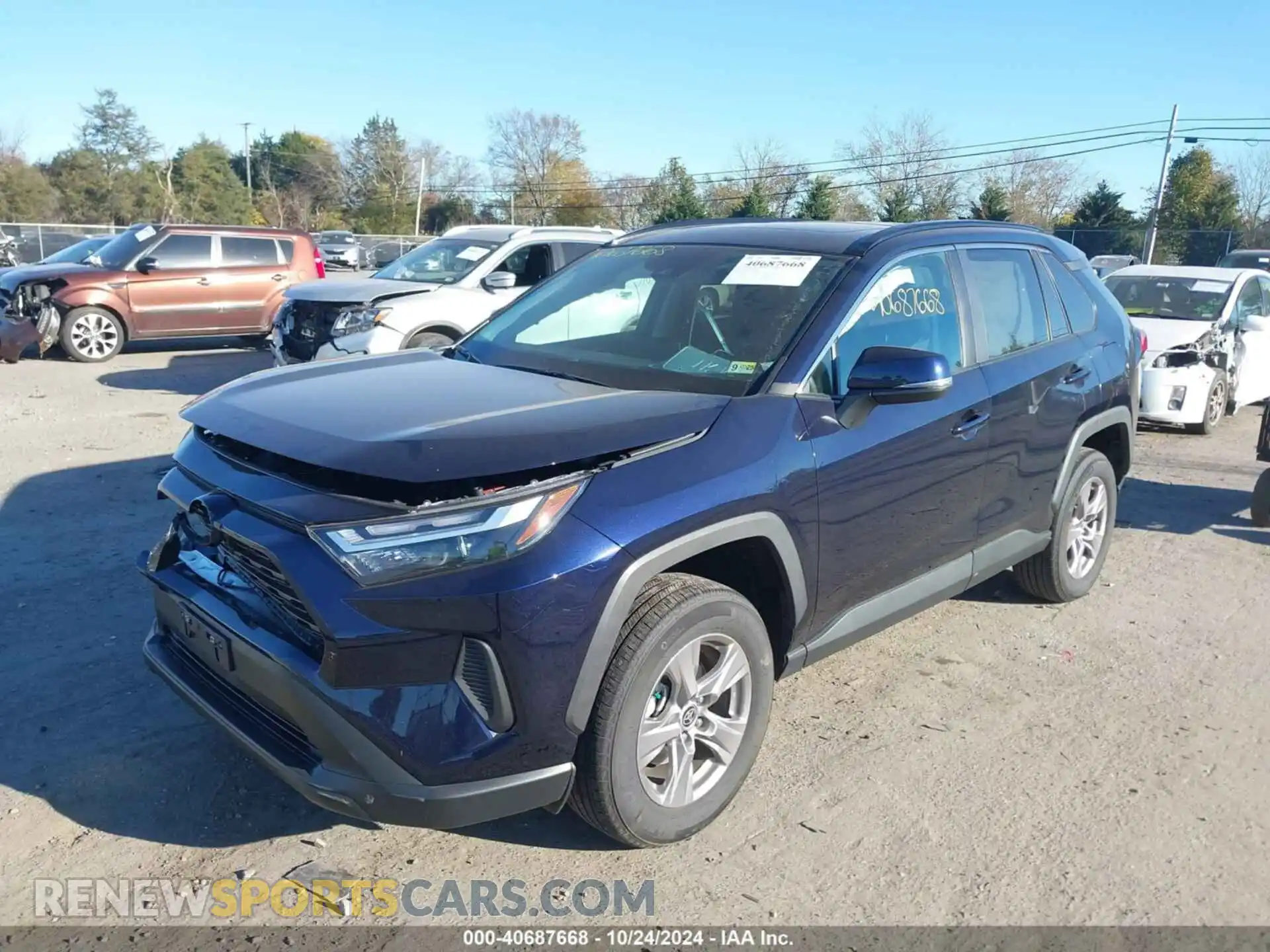 2 Photograph of a damaged car 2T3P1RFV3PW397289 TOYOTA RAV4 2023