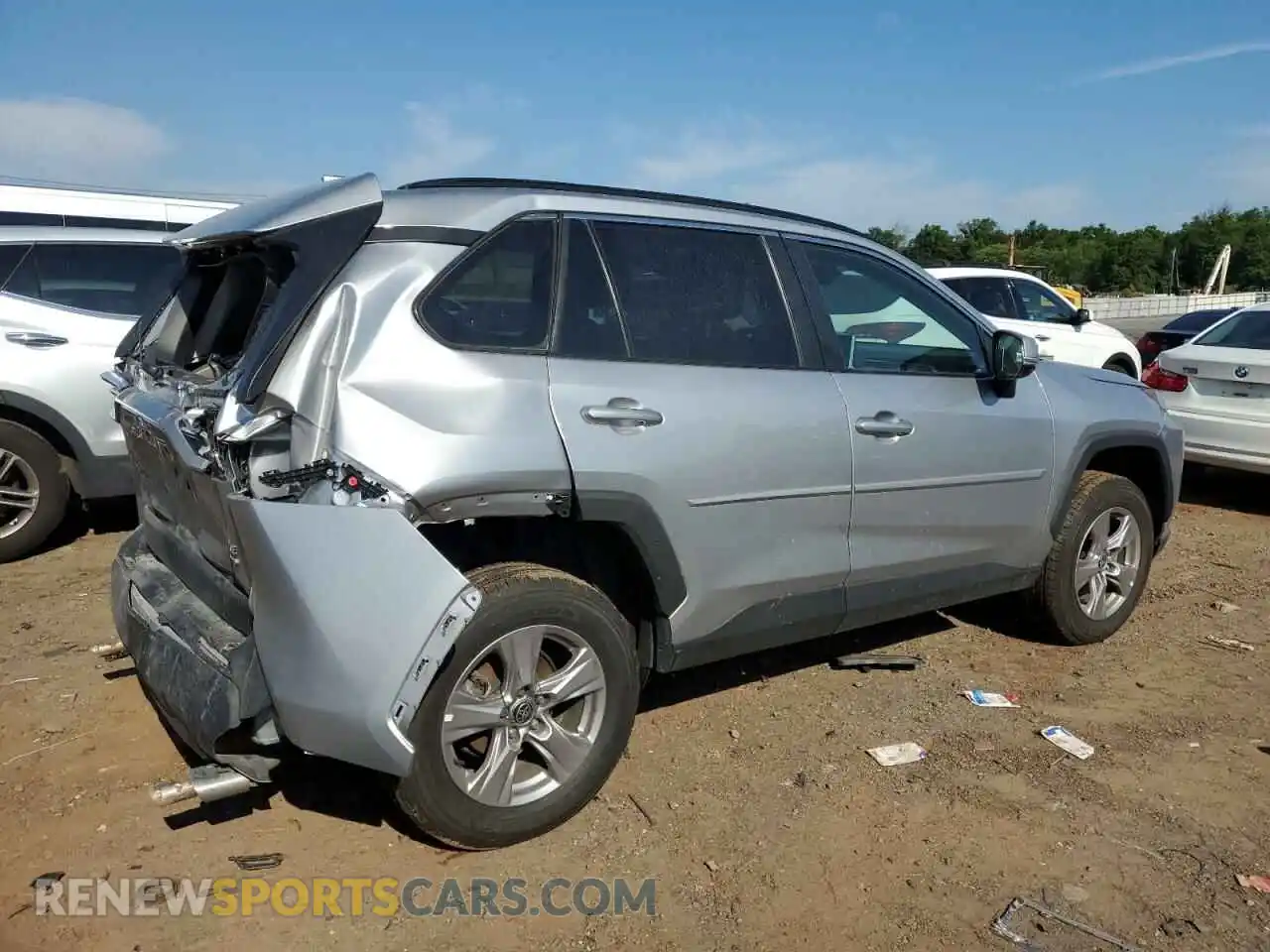 3 Photograph of a damaged car 2T3P1RFV4PC328824 TOYOTA RAV4 2023