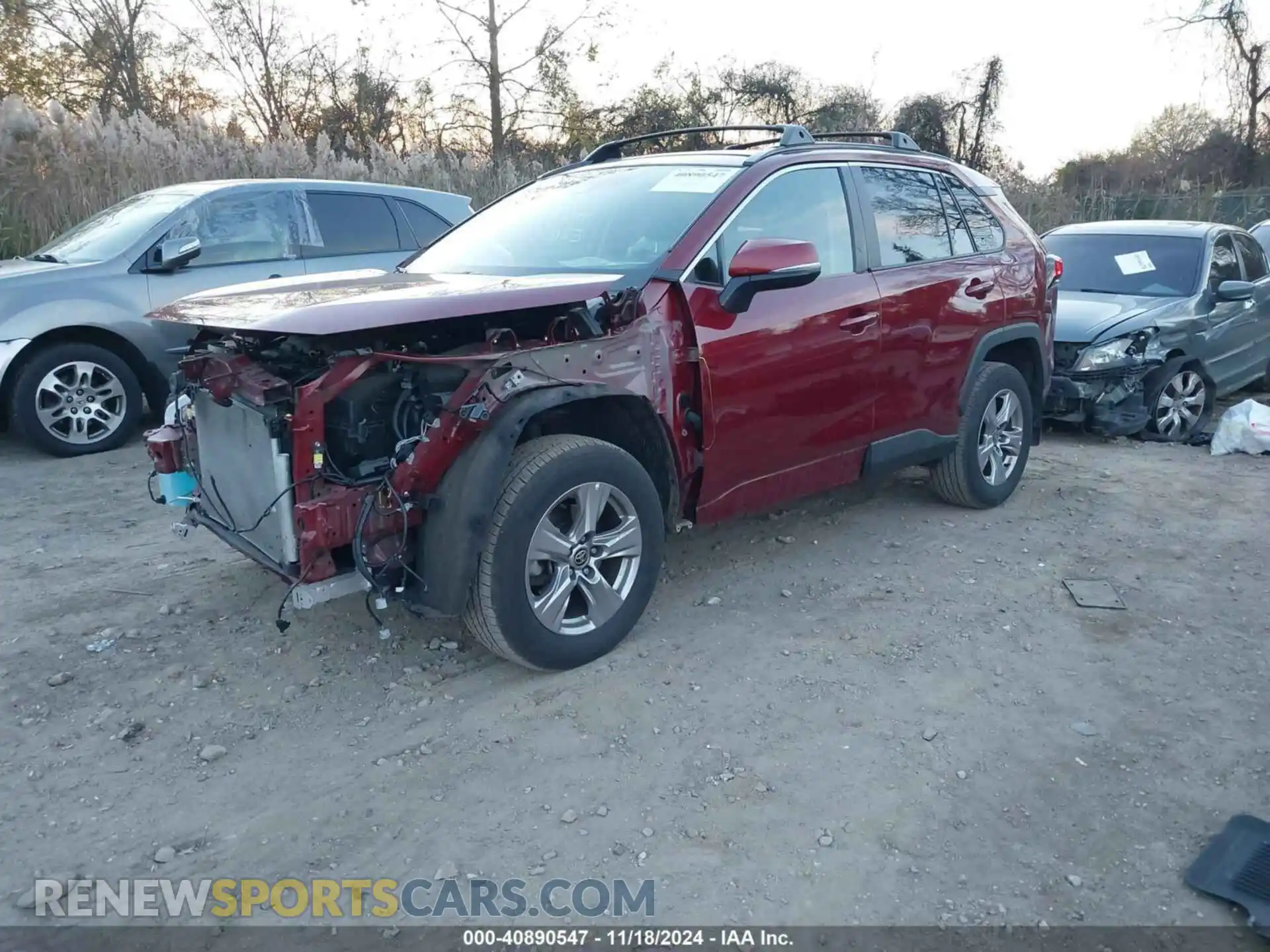 2 Photograph of a damaged car 2T3P1RFV4PW342303 TOYOTA RAV4 2023
