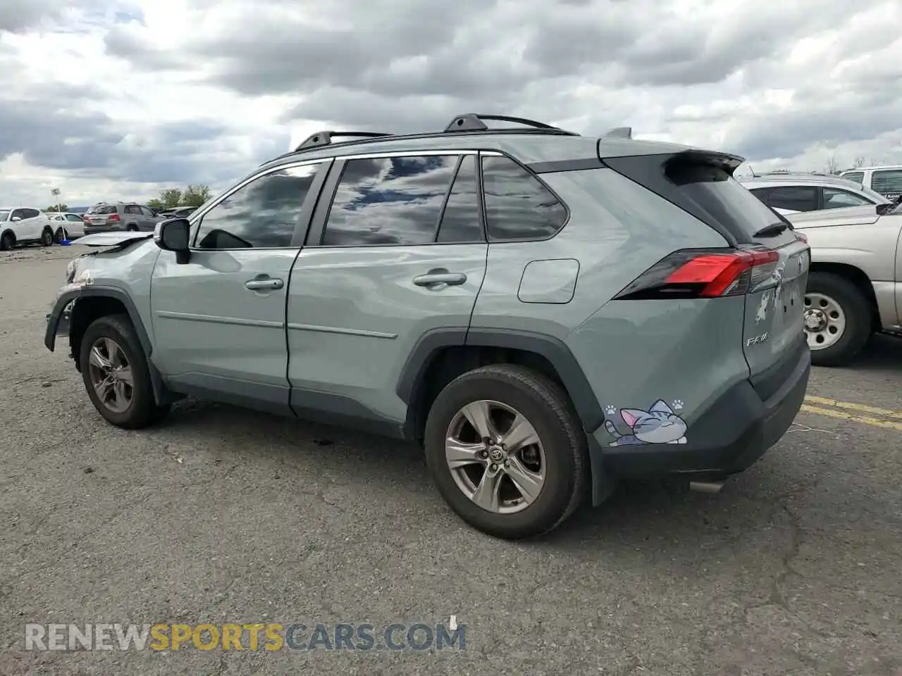 2 Photograph of a damaged car 2T3P1RFV4PW351521 TOYOTA RAV4 2023