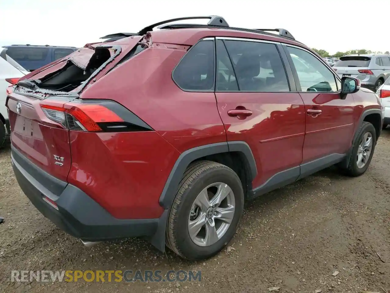 3 Photograph of a damaged car 2T3P1RFV4PW387967 TOYOTA RAV4 2023
