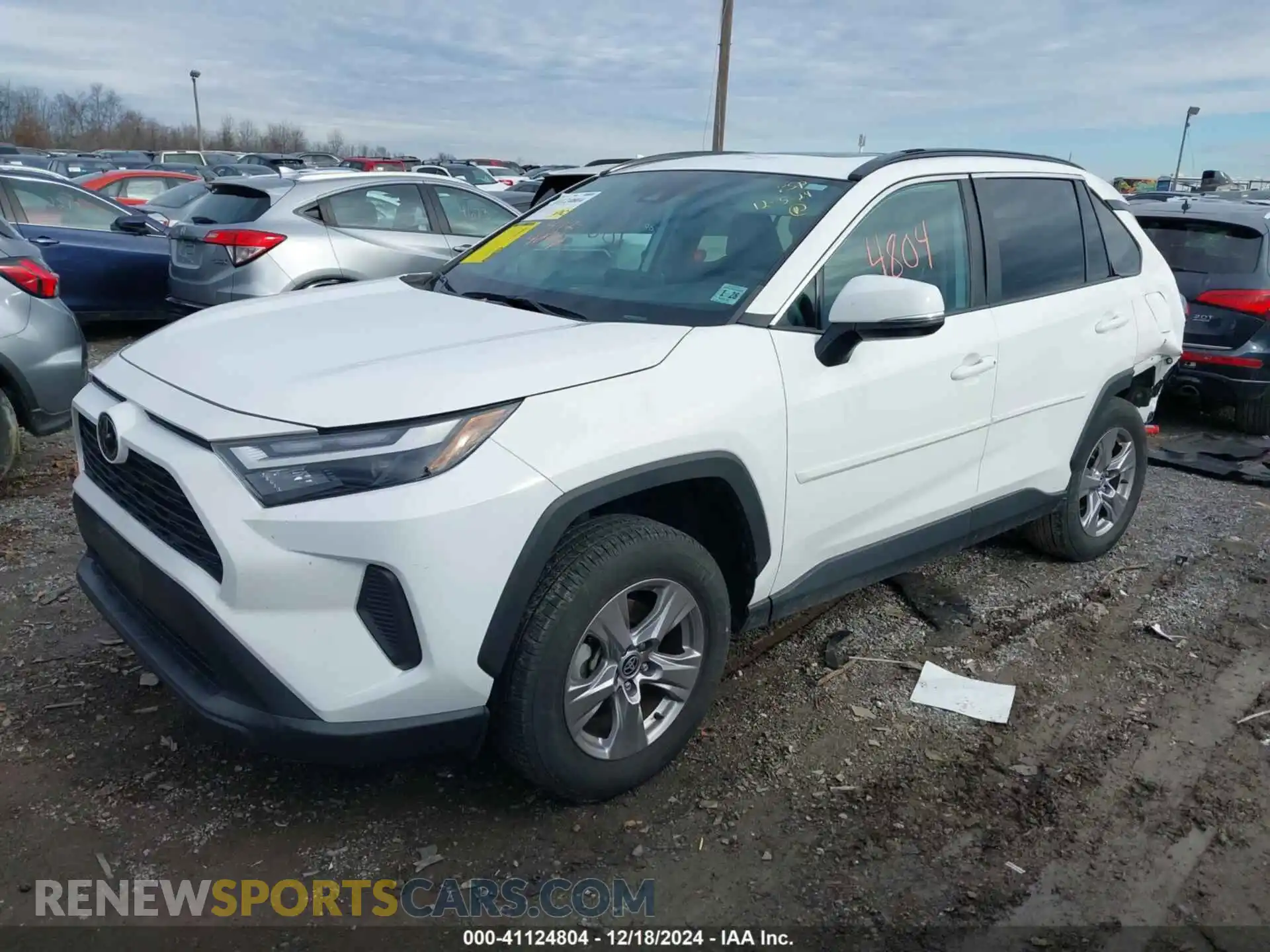 2 Photograph of a damaged car 2T3P1RFV5PC335040 TOYOTA RAV4 2023