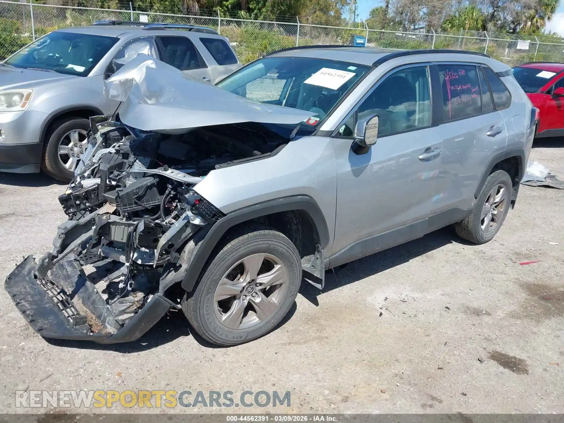 2 Photograph of a damaged car 2T3P1RFV5PW355206 TOYOTA RAV4 2023