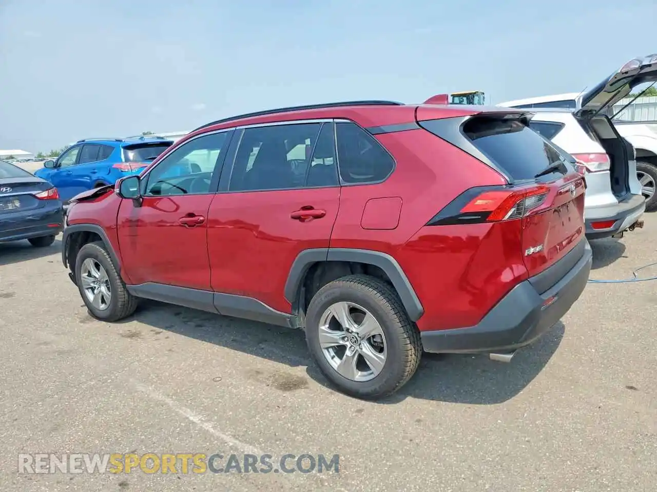 2 Фотография поврежденного автомобиля 2T3P1RFV5PW370692 TOYOTA RAV4 2023