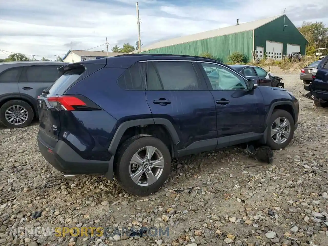 3 fotografías del automóvil dañado 2T3P1RFV5PW405571 TOYOTA RAV4 2023