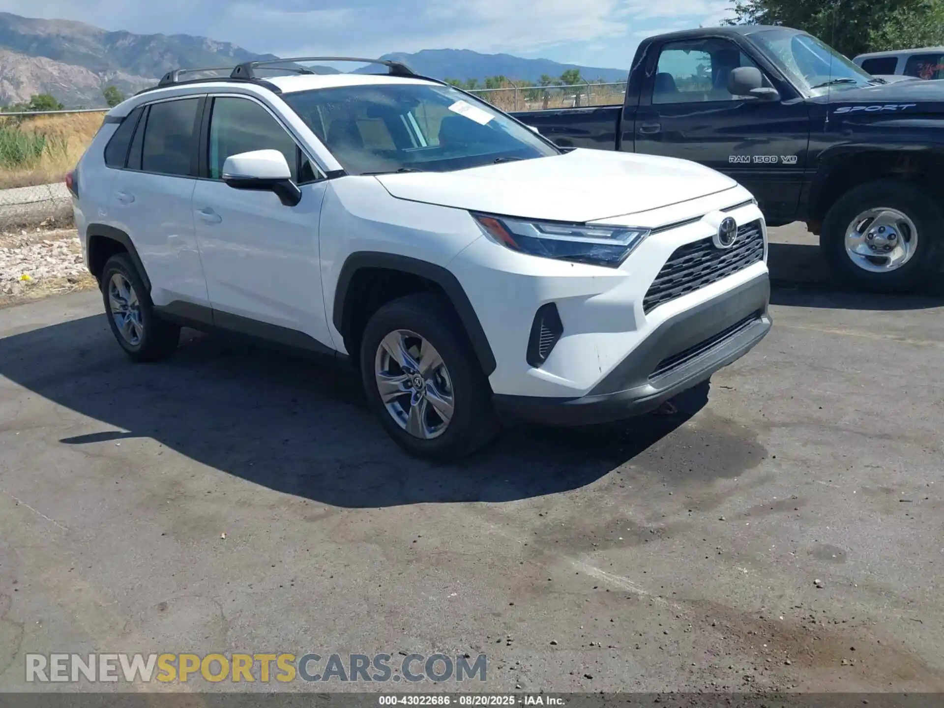 1 Photograph of a damaged car 2T3P1RFV6PC348086 TOYOTA RAV4 2023