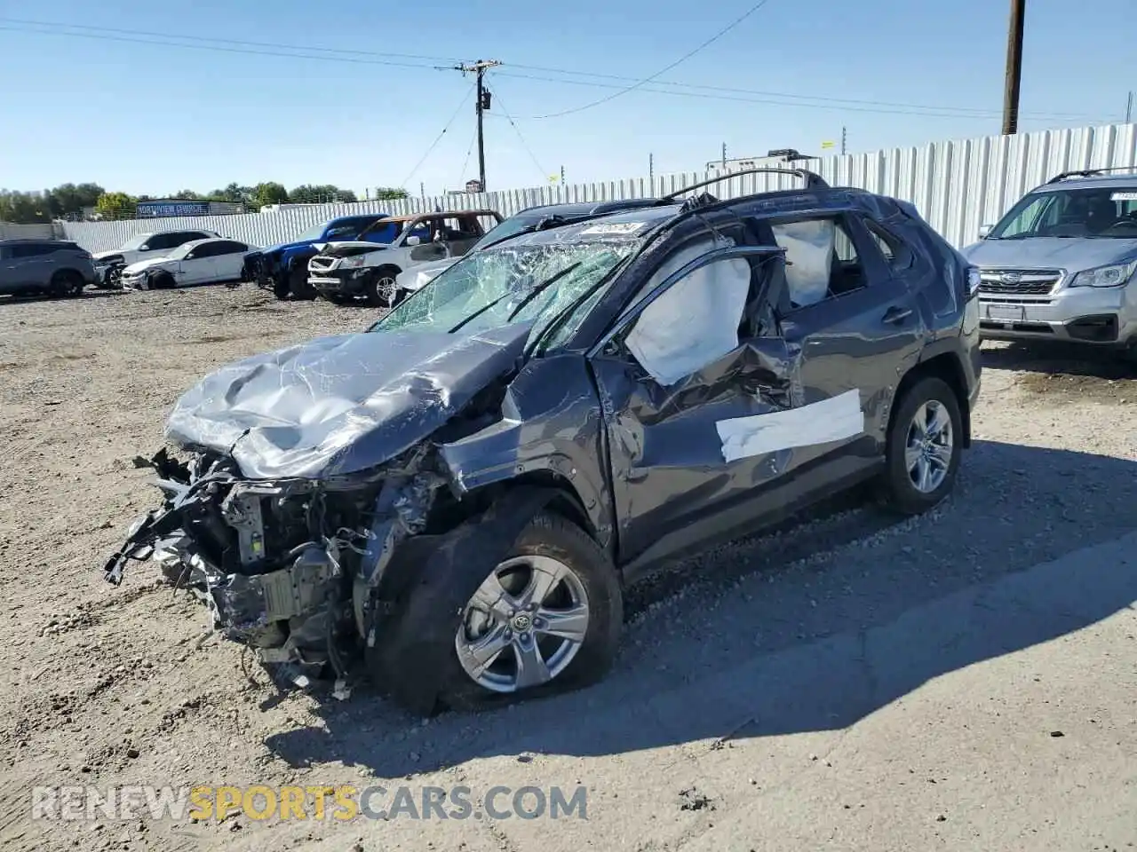 1 Photograph of a damaged car 2T3P1RFV6PC348962 TOYOTA RAV4 2023