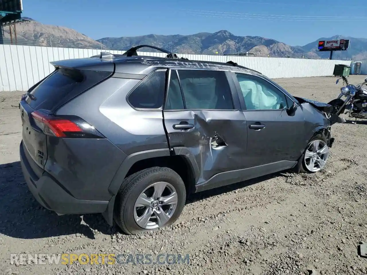 3 Photograph of a damaged car 2T3P1RFV6PC348962 TOYOTA RAV4 2023