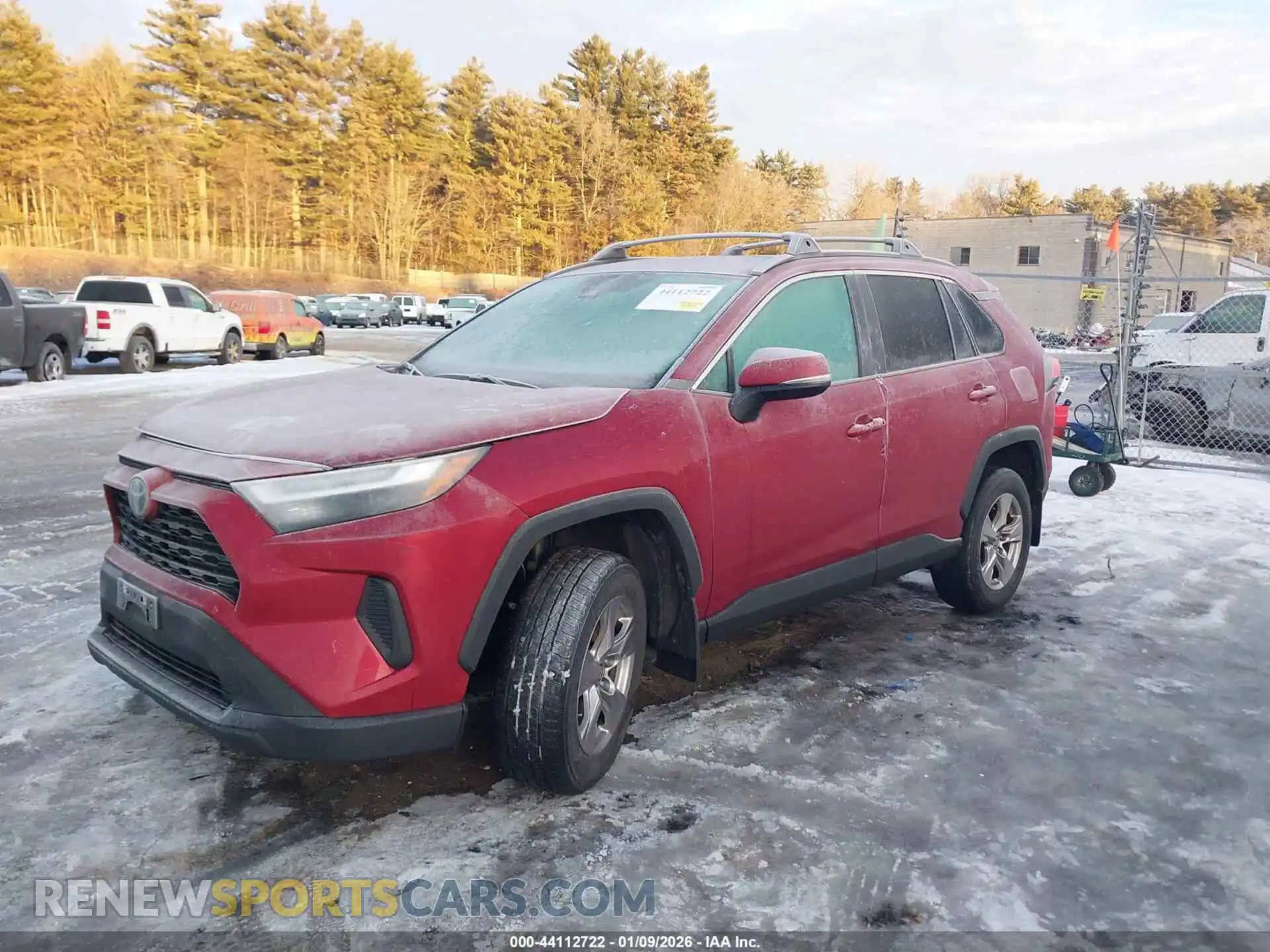 2 Photograph of a damaged car 2T3P1RFV6PW332047 TOYOTA RAV4 2023