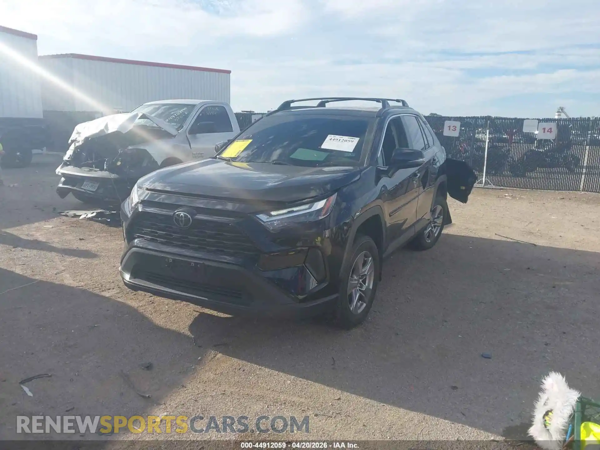 2 Photograph of a damaged car 2T3P1RFV6PW396024 TOYOTA RAV4 2023
