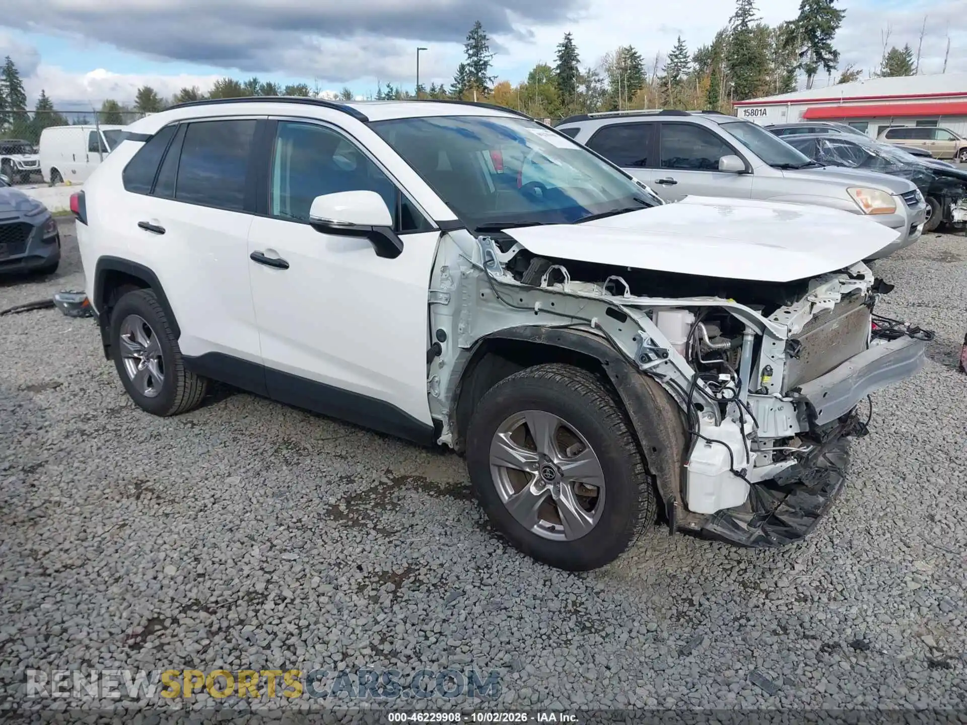 1 Photograph of a damaged car 2T3P1RFV7PC333614 TOYOTA RAV4 2023