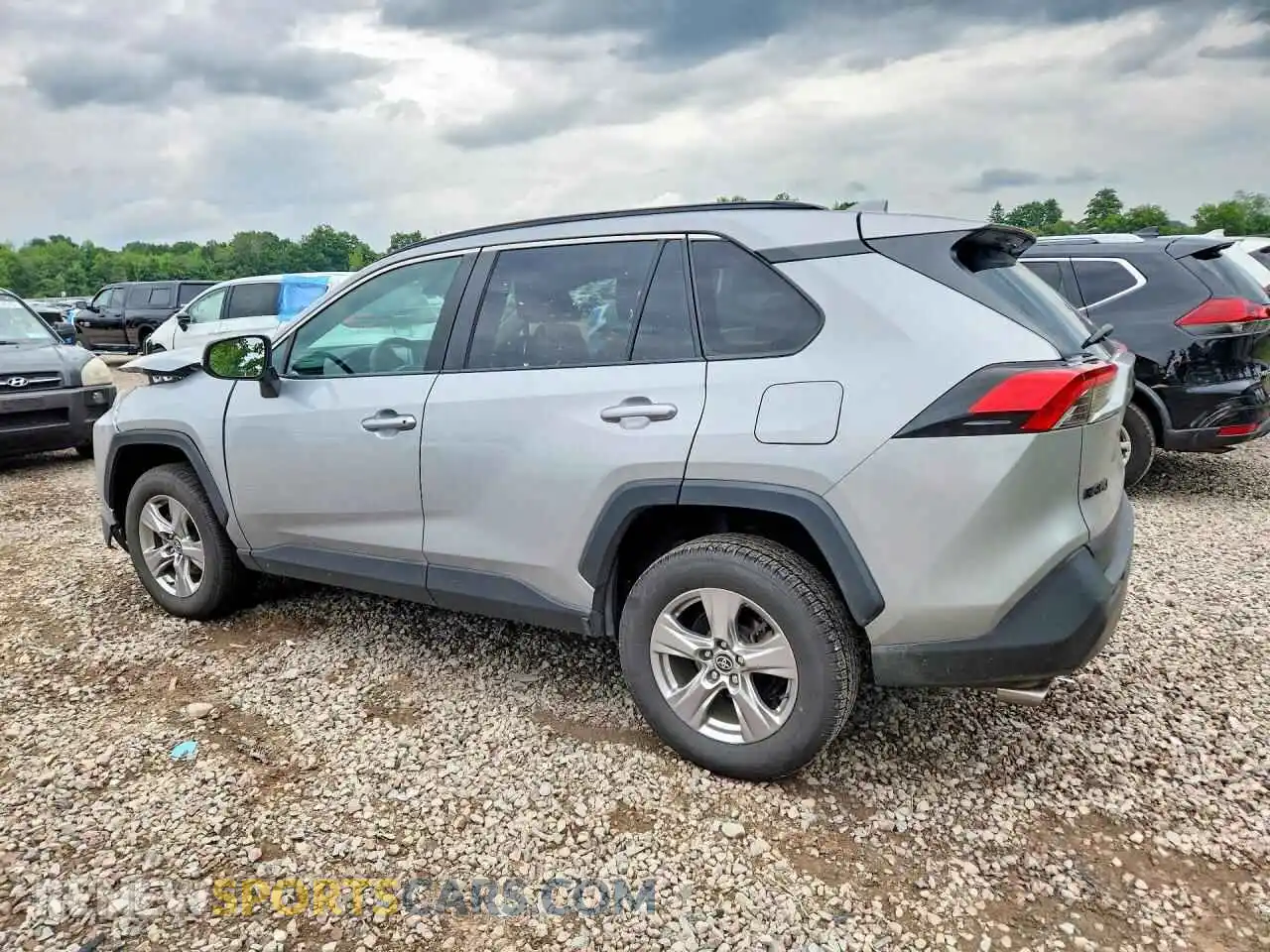2 Photograph of a damaged car 2T3P1RFV7PW343400 TOYOTA RAV4 2023