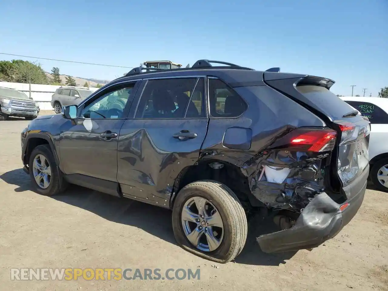 2 Photograph of a damaged car 2T3P1RFV7PW379751 TOYOTA RAV4 2023