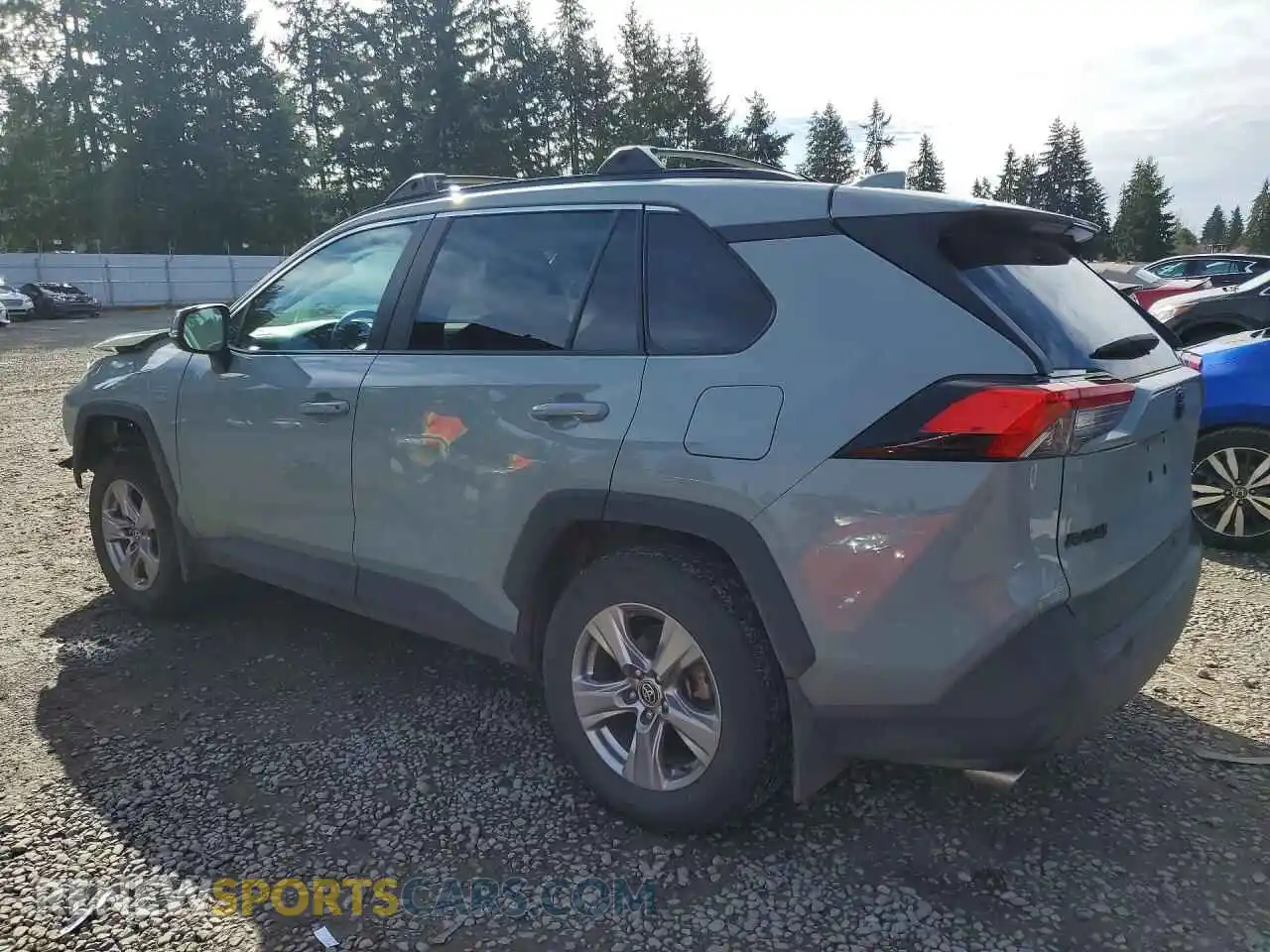 2 Photograph of a damaged car 2T3P1RFV7PW393827 TOYOTA RAV4 2023