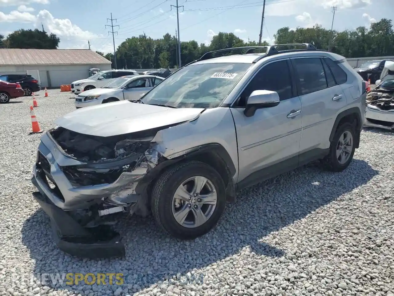 1 Фотография поврежденного автомобиля 2T3P1RFV7PW408312 TOYOTA RAV4 2023