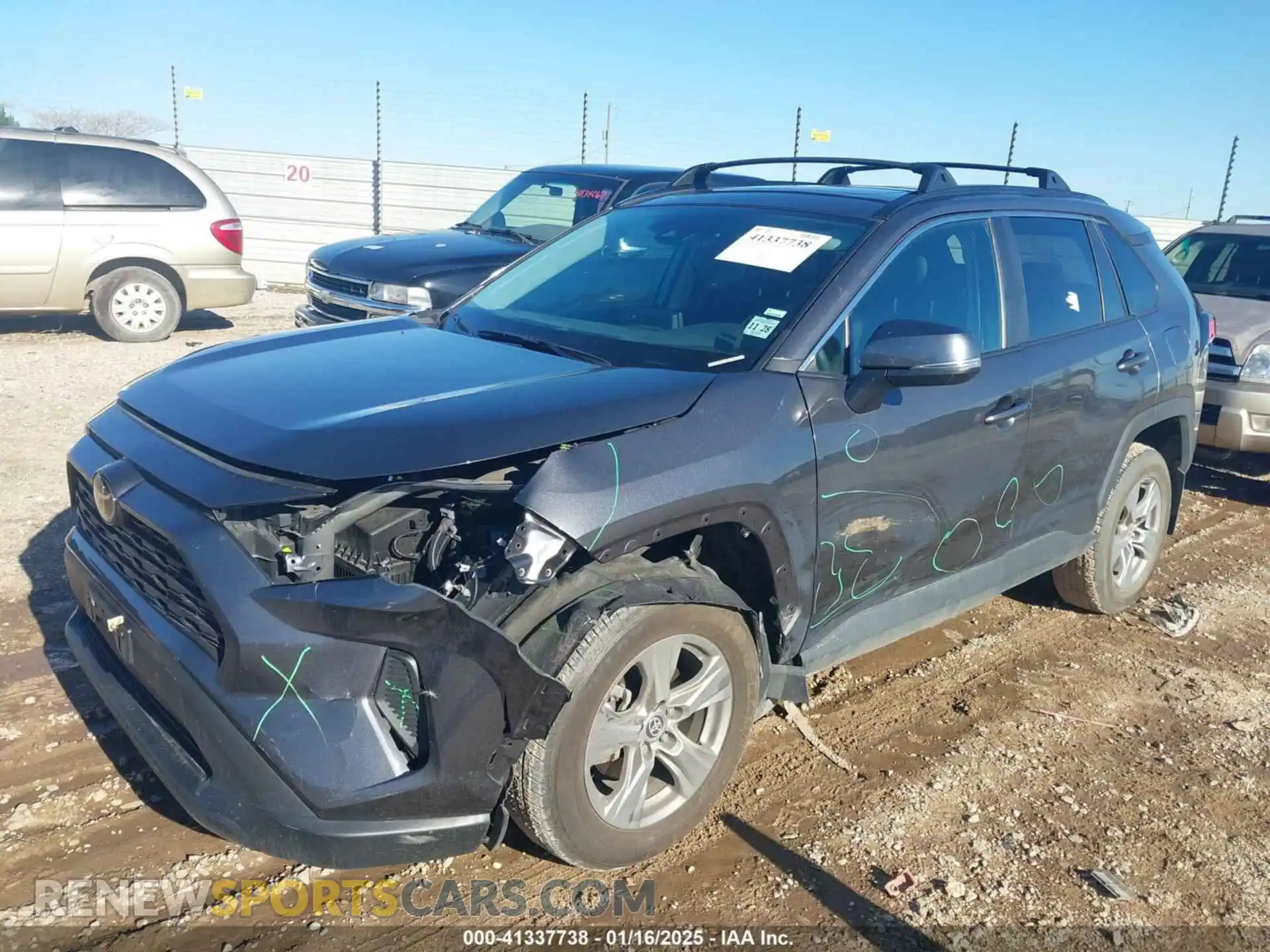 2 Photograph of a damaged car 2T3P1RFV8PC389044 TOYOTA RAV4 2023
