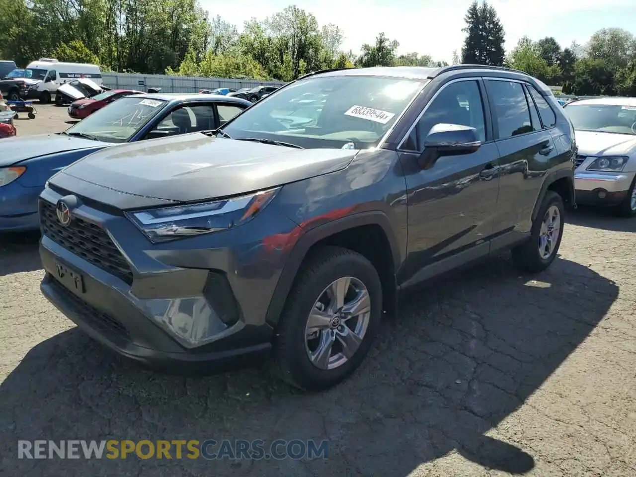 1 Photograph of a damaged car 2T3P1RFV8PC392428 TOYOTA RAV4 2023